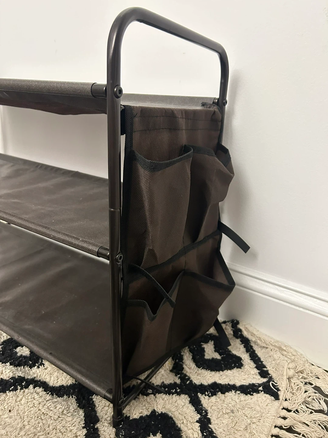 Shoe Rack Organizer with Side Pockets - photo 2