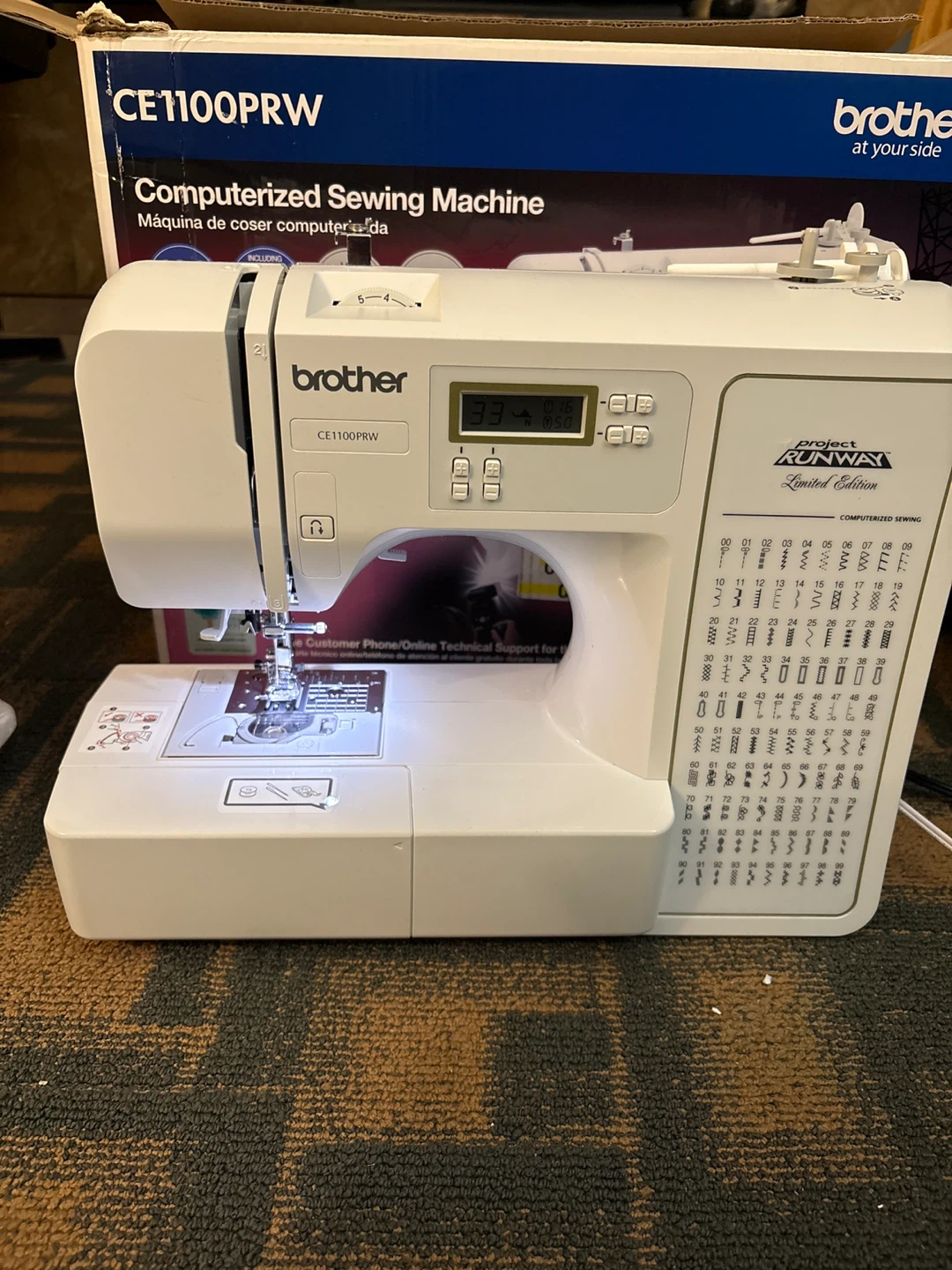 Brother CE1100PRW Computerized Sewing Machine