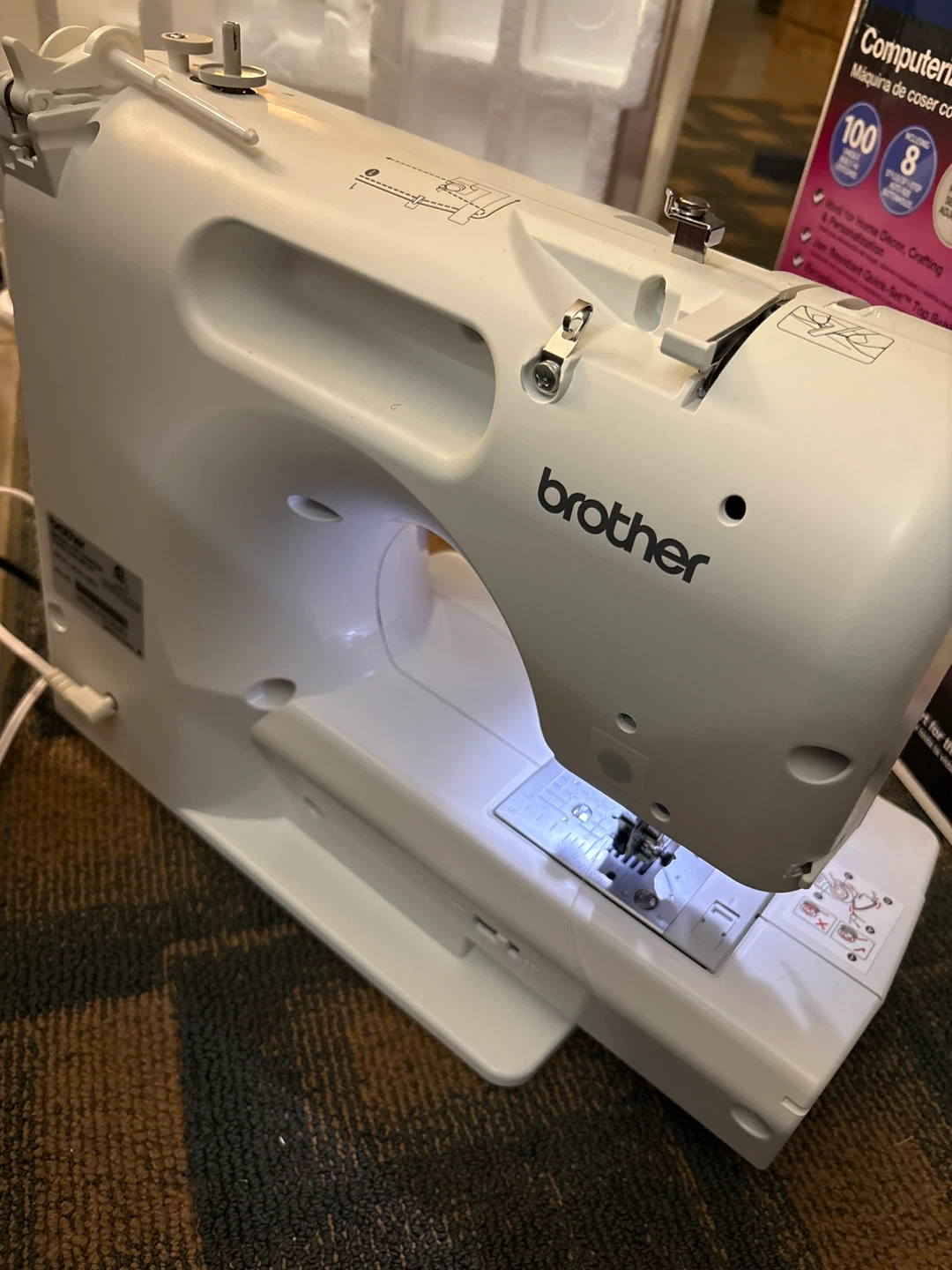 Brother CE1100PRW Computerized Sewing Machine - photo 3