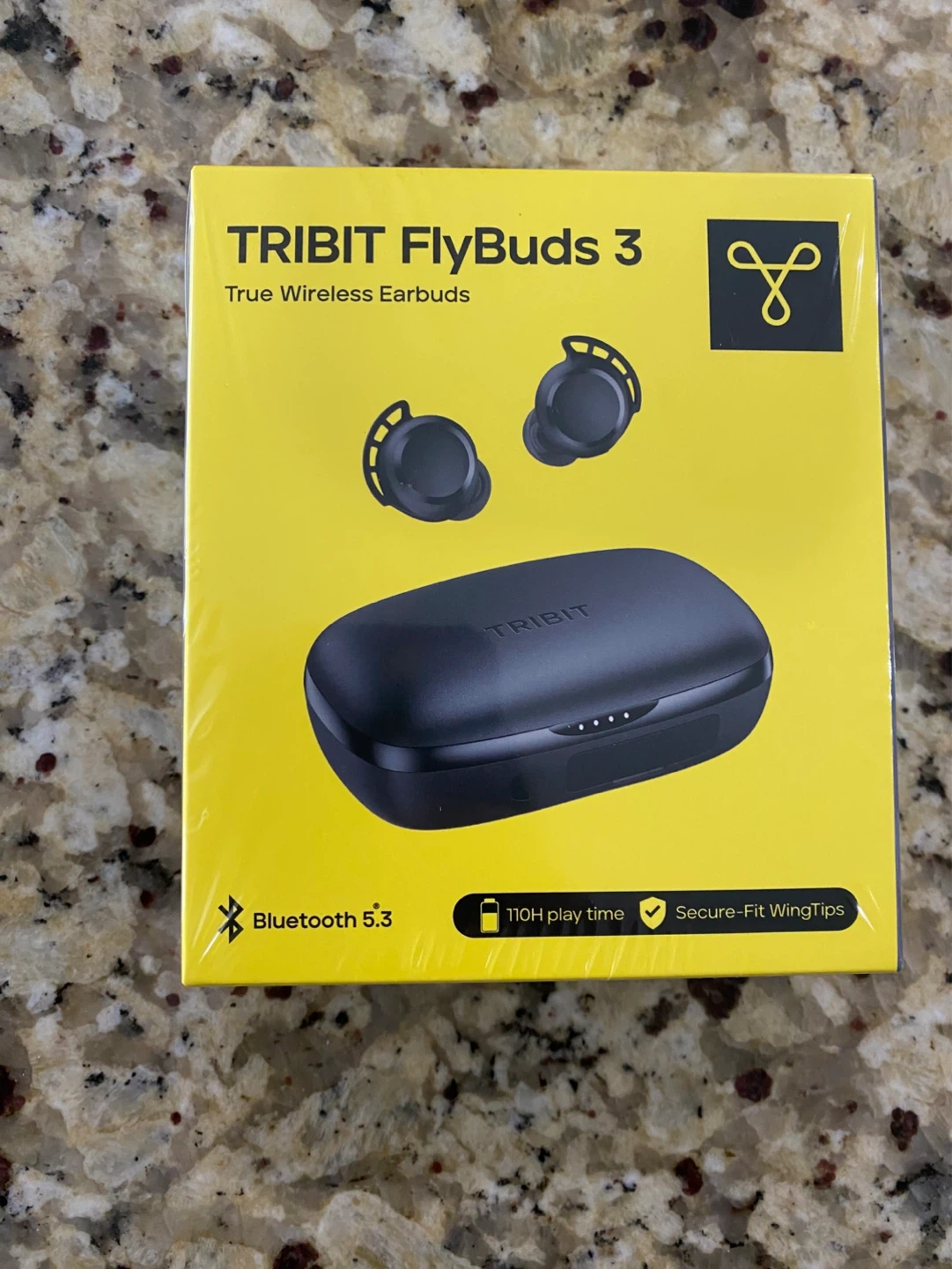 BNIB - TRIBIT FlyBuds 3 True Wireless Earbuds - Black