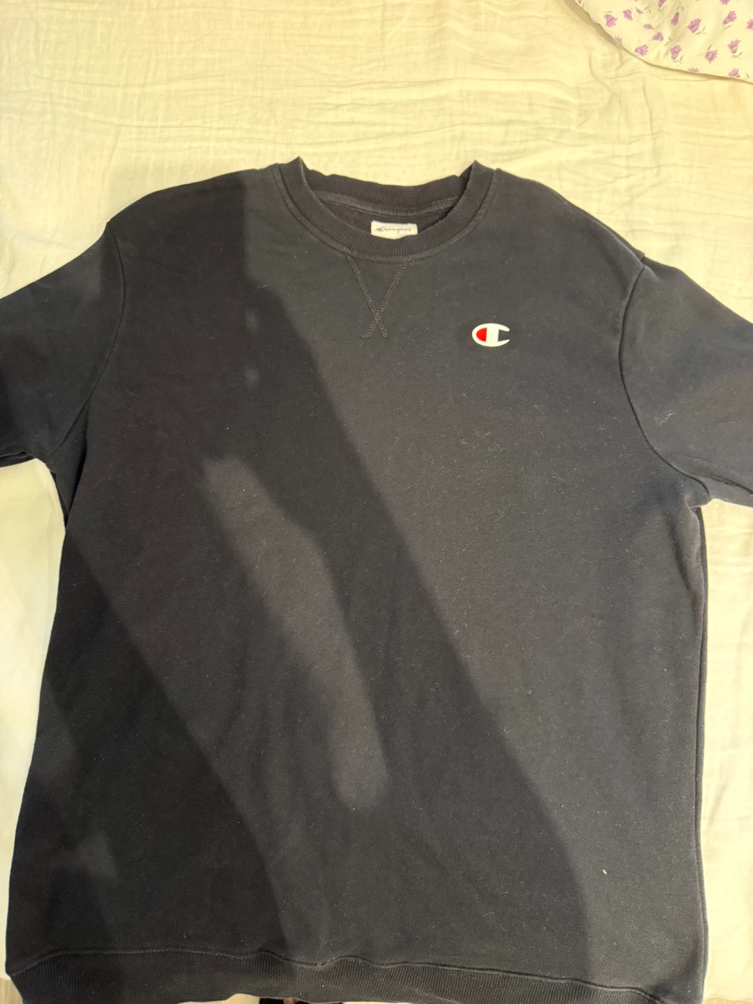 Champion Crewneck Sweatshirt - Black - M