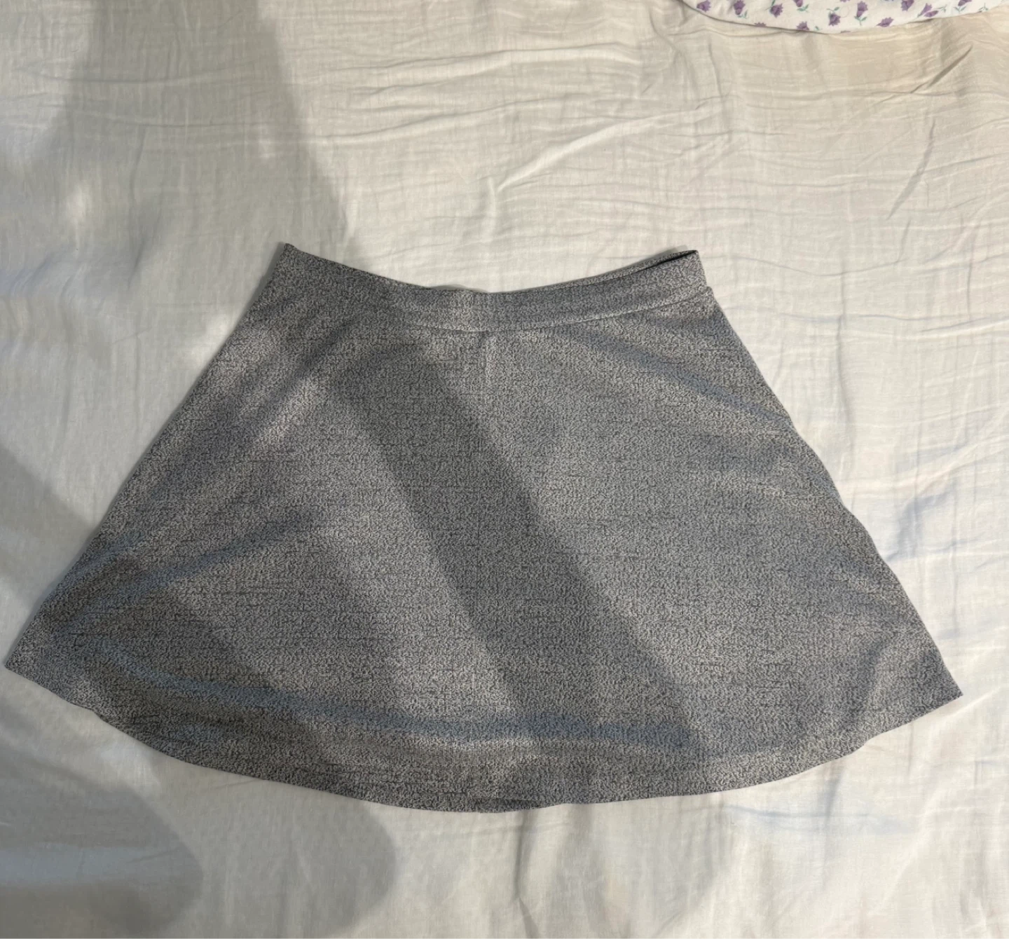 ONLY Grey A-Line Skirt - Size M