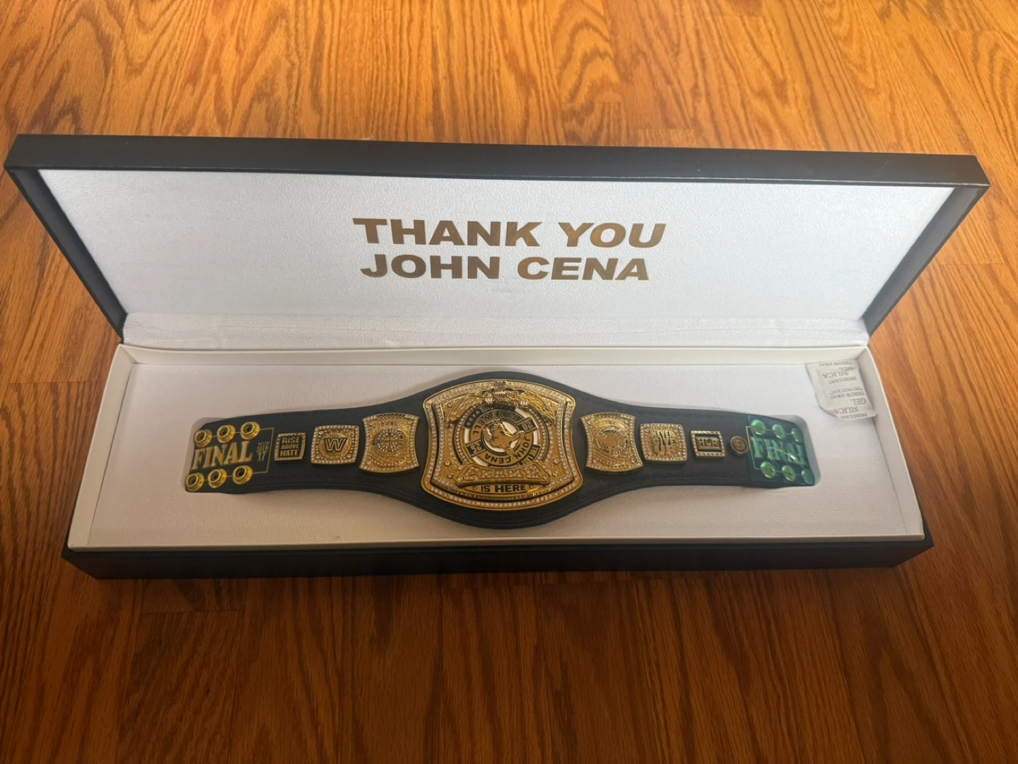 WWE John Cena Championship Belt Replica - photo 3