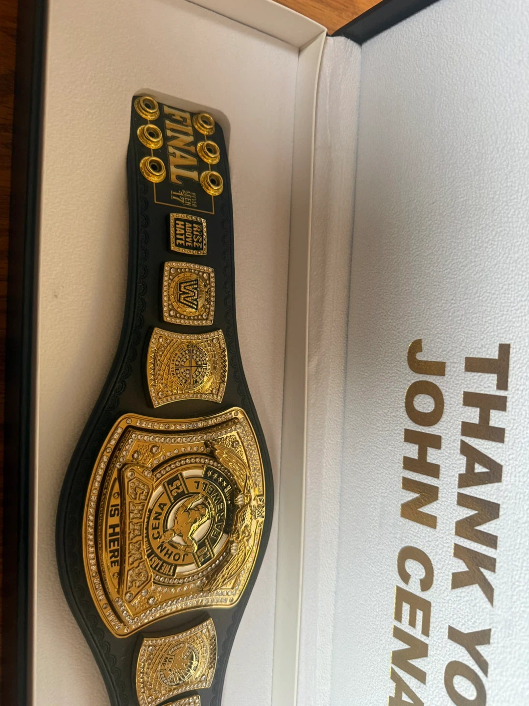 WWE John Cena Championship Belt Replica - photo 5