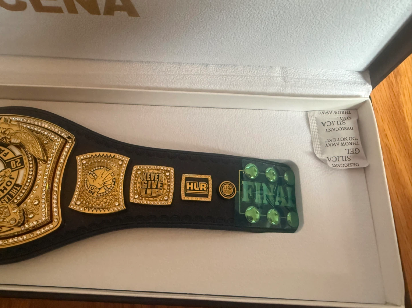 WWE John Cena Championship Belt Replica - photo 4