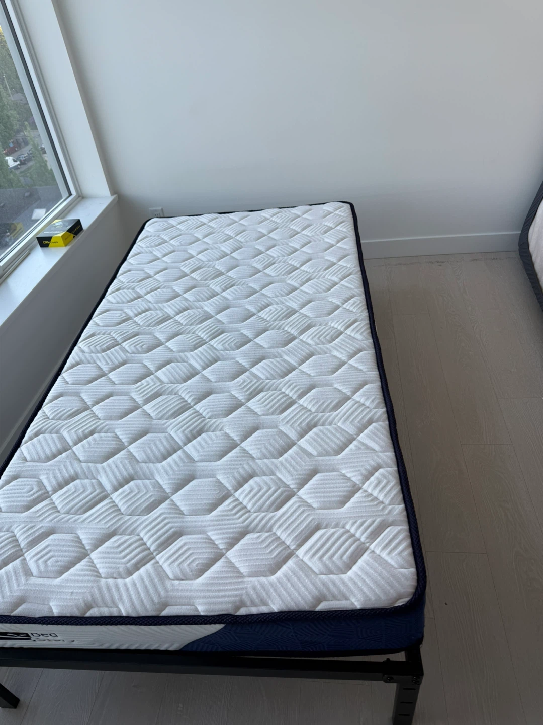 Twin Bed Frame and Mattress Set - photo 2