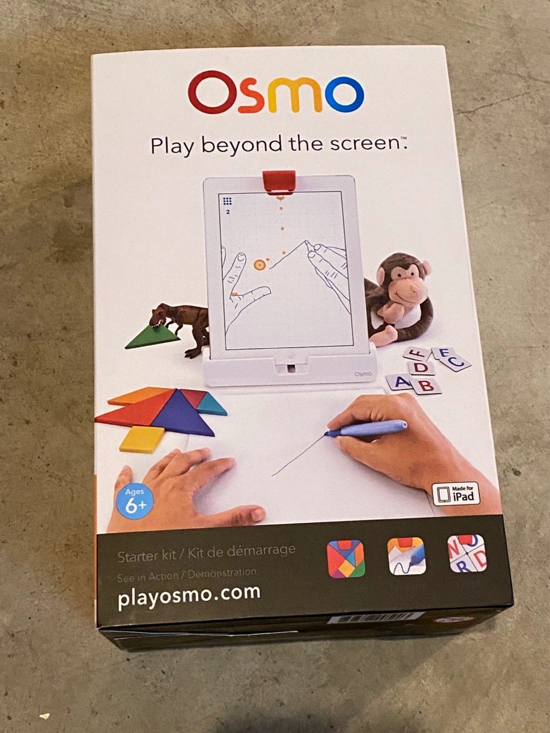 Osmo Starter Kit for iPad - Tangram, Newton, Words