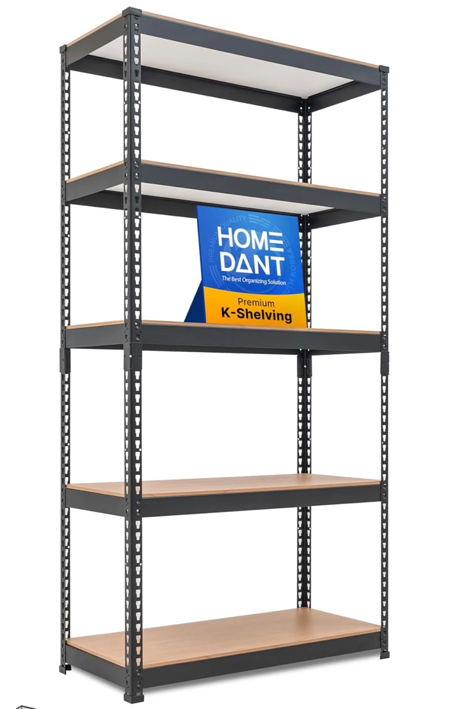 5-Tier Heavy Duty Metal Shelving Unit