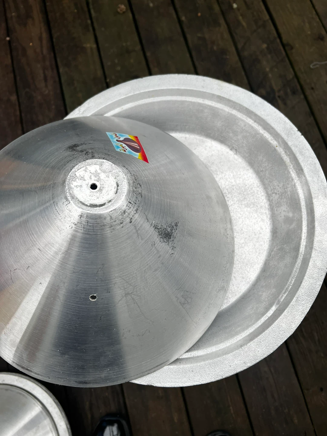 Aluminum Stock Pot with Lid