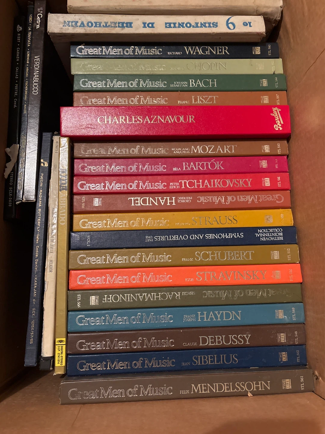 Records collection , operas and much more