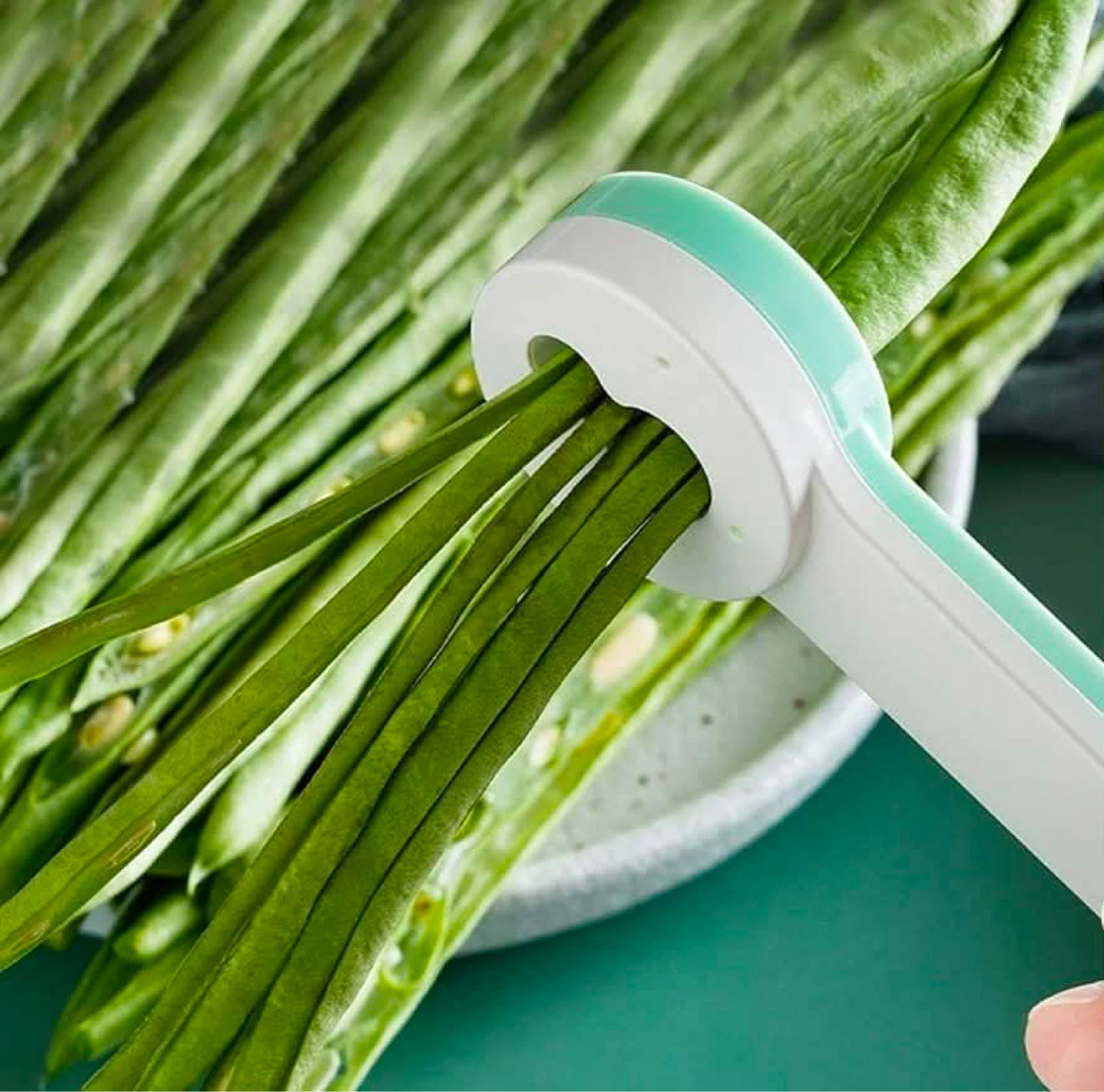 2pcs French bean cutter,  new - photo 2