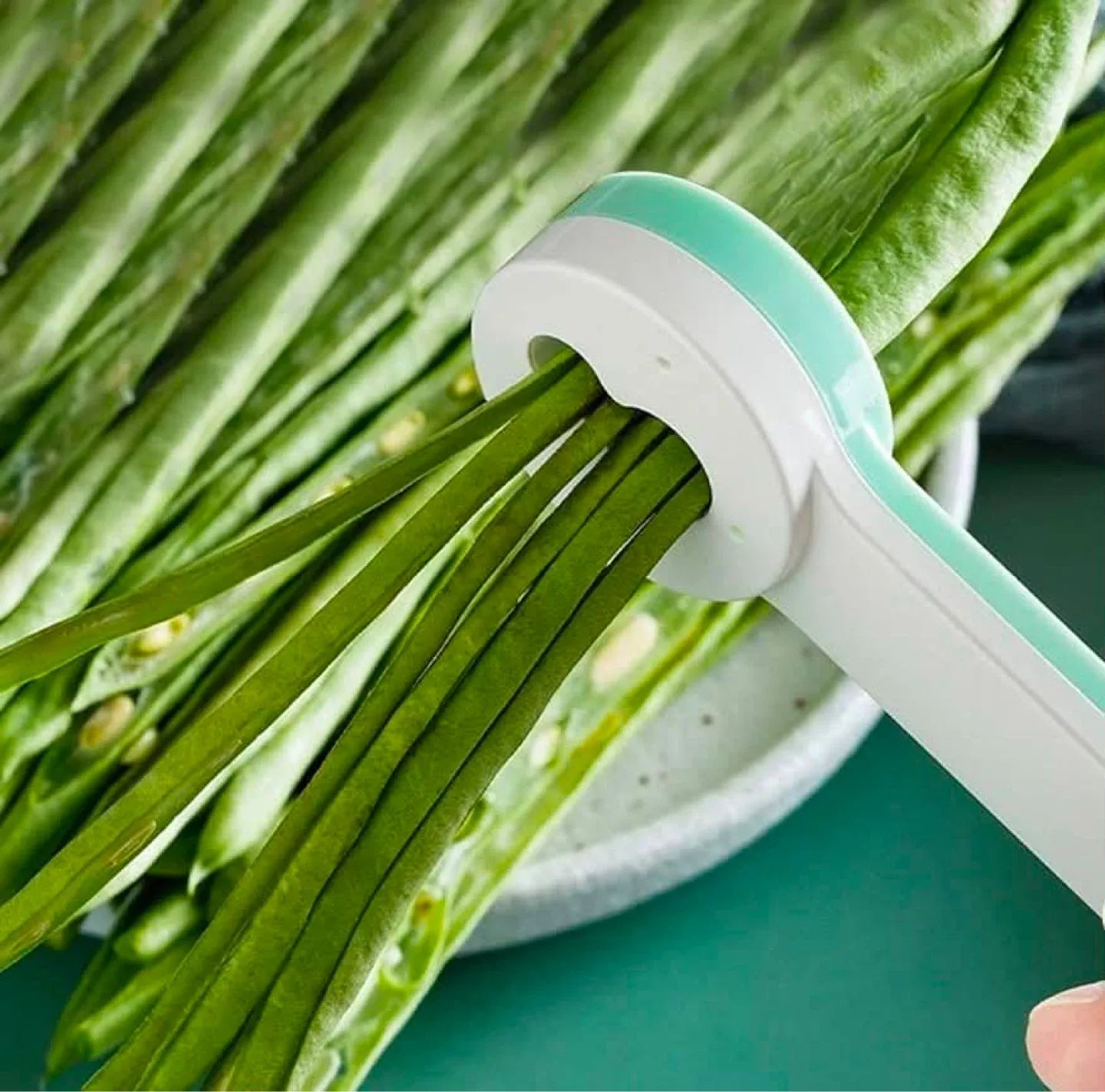 2pcs French bean cutter,  new - photo 2