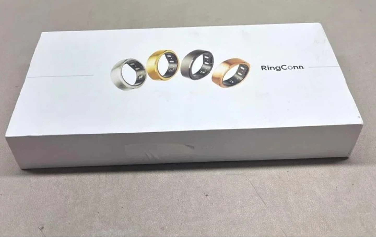 New in Box RingConn Gen 2 Smart Ring, Size 7, Gold - photo 3