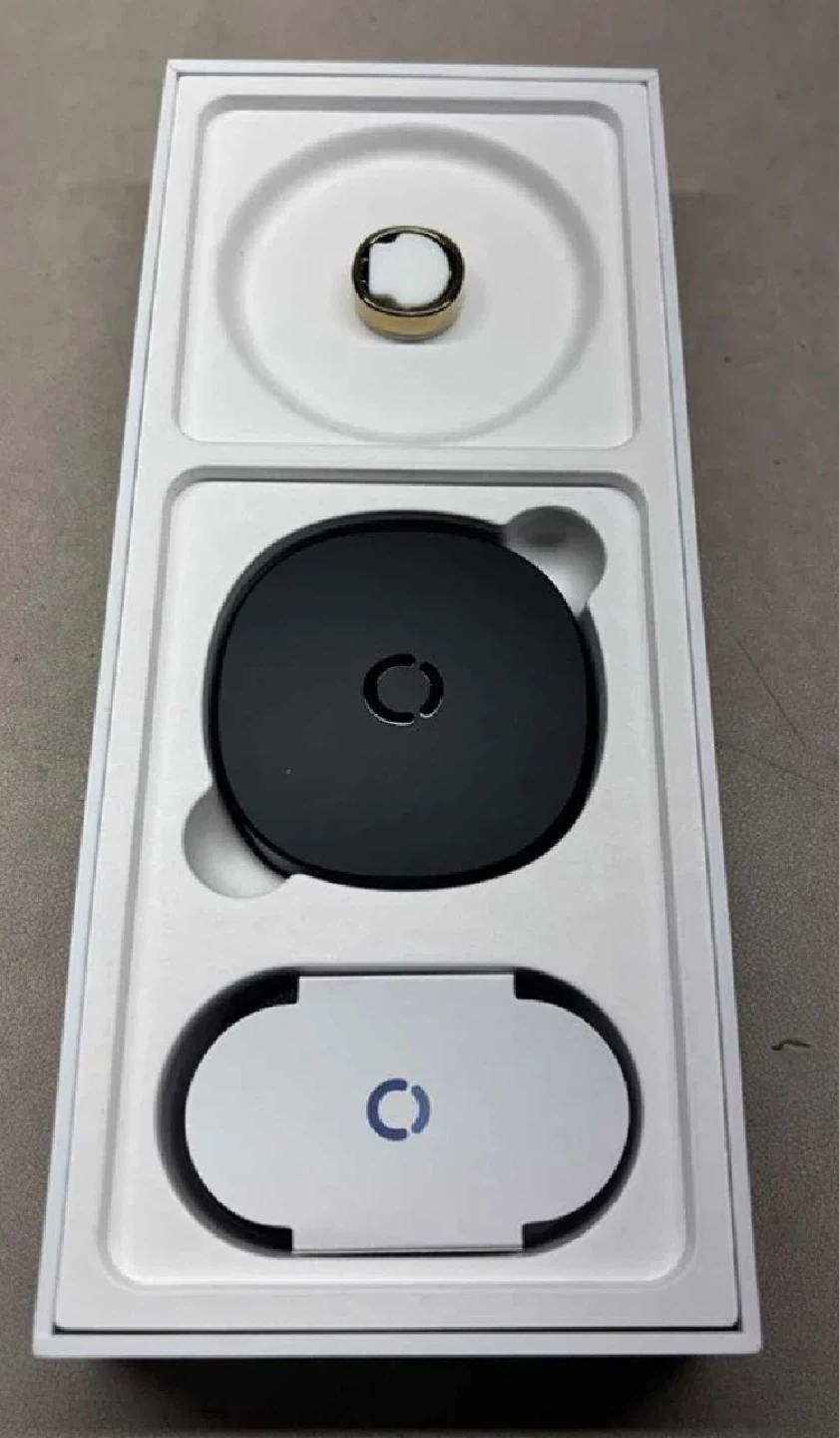 New in Box RingConn Gen 2 Smart Ring, Size 7, Gold