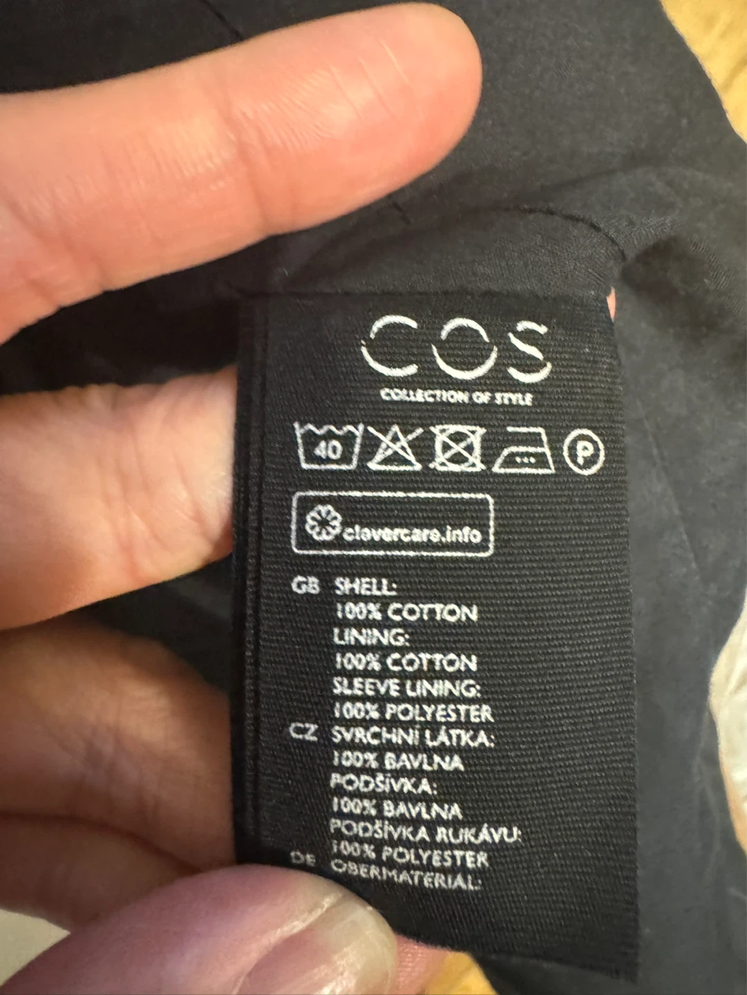 COS Black Bomber Jacket - photo 3