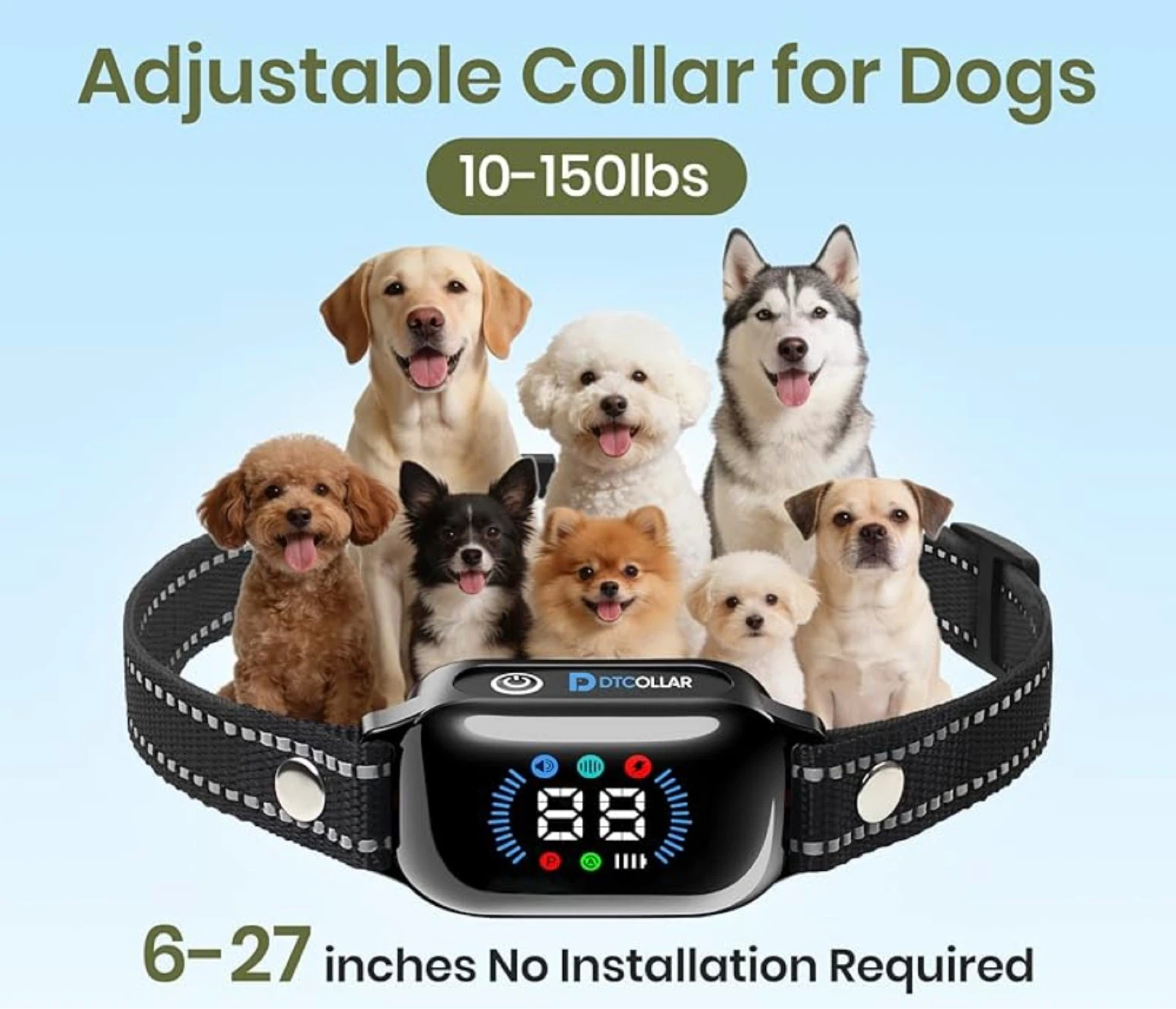 New in Box 2-in-1 Shock Collar & Bark Collar - photo 4