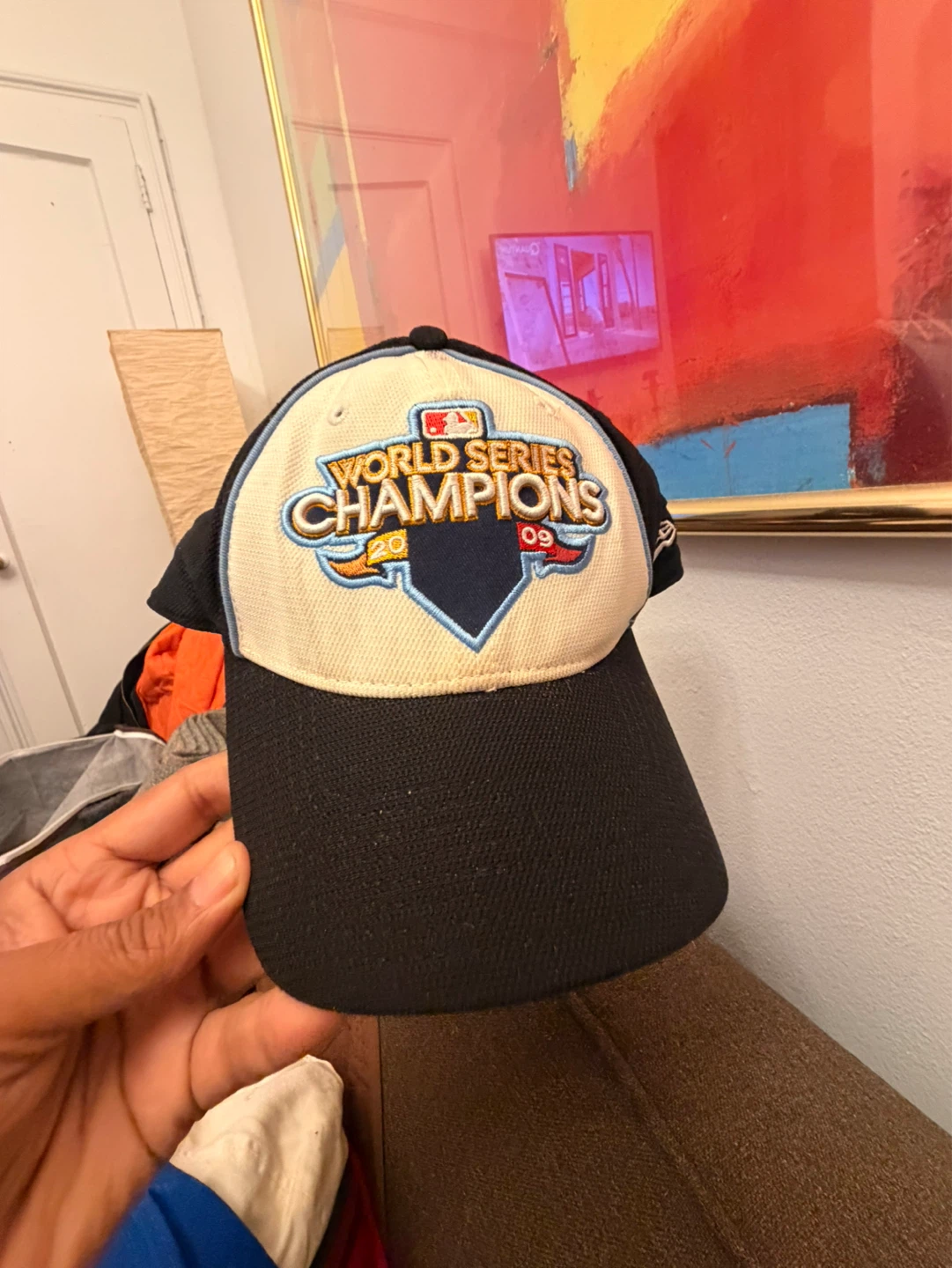 New Era World Series Champions 2009 Baseball Cap - photo 2