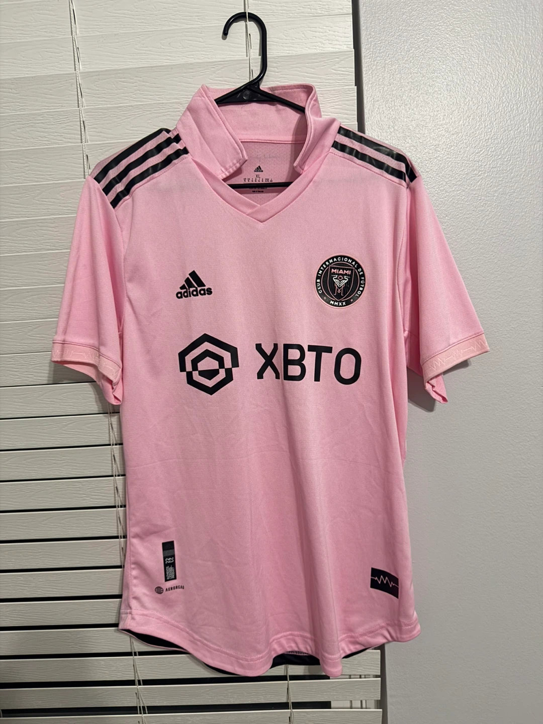 Adidas Inter Miami CF Messi #10 Pink Soccer Jersey