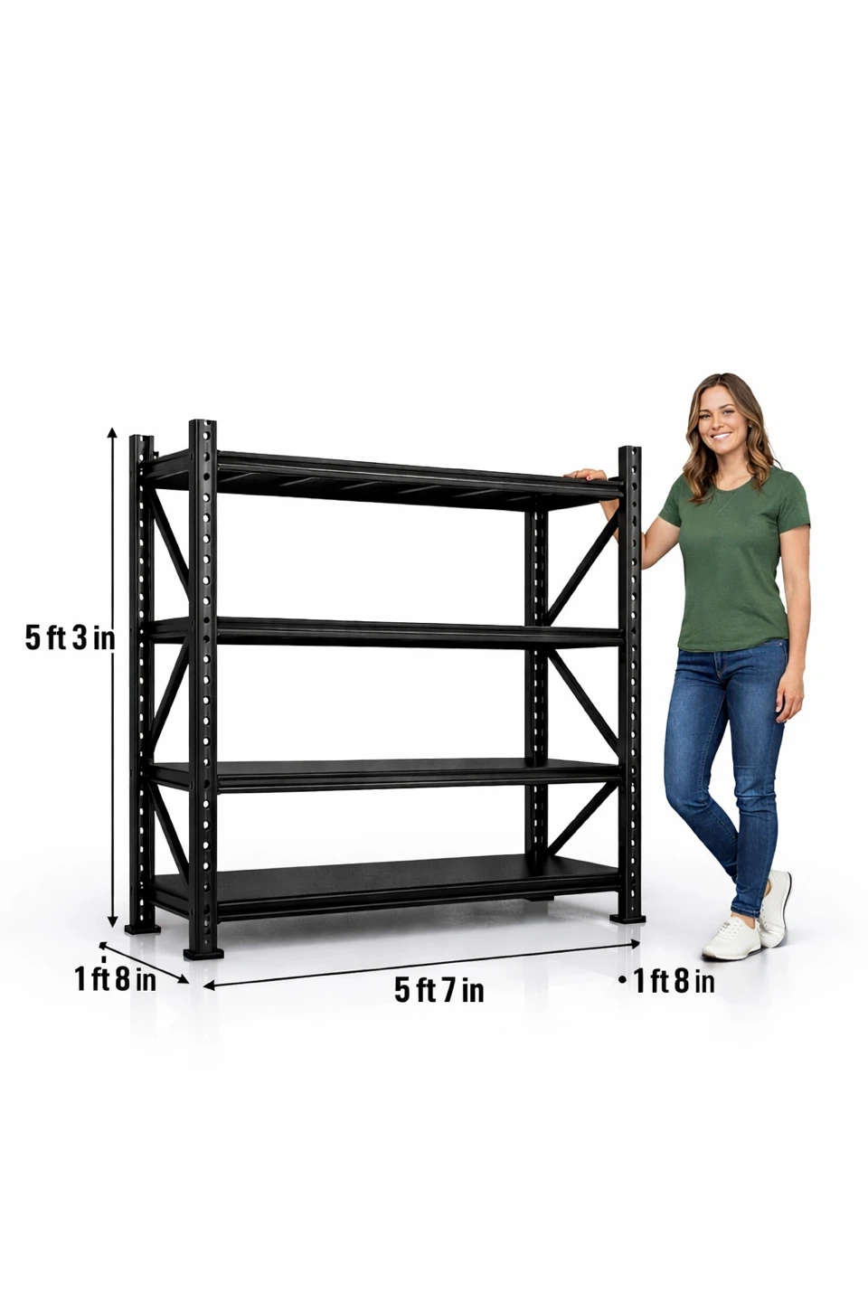 Industrial Heavy Duty Steel Shelving Unit (New in Box