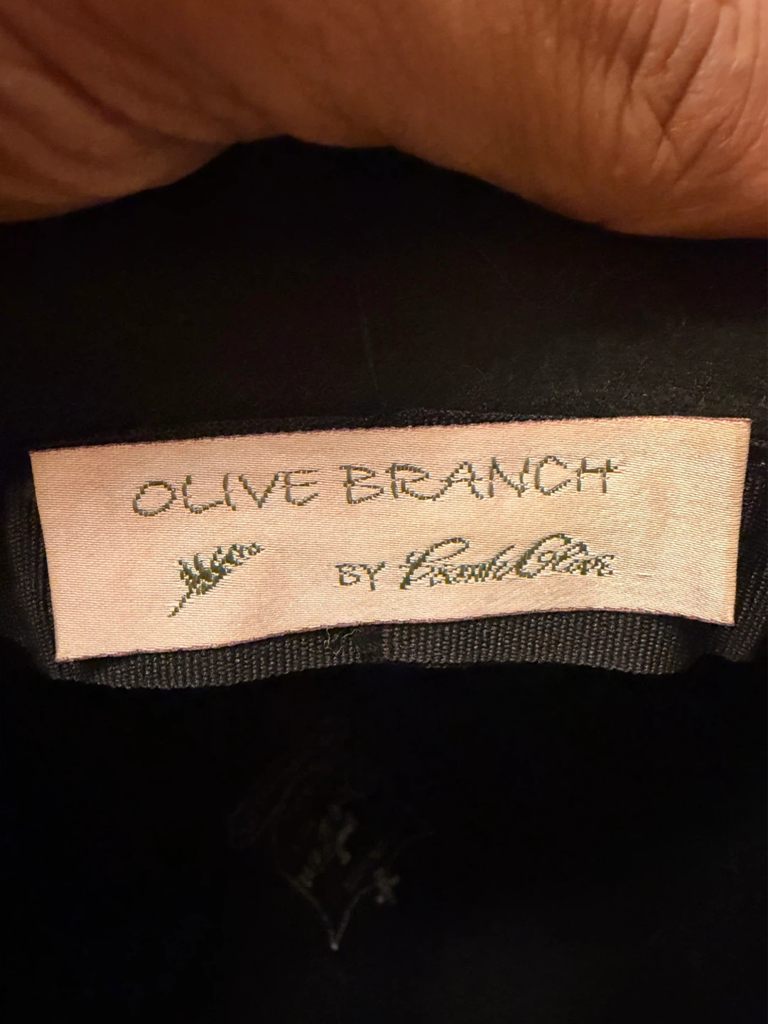 Olive Branch by Frank Olive black felt hat with tie strings - photo 5