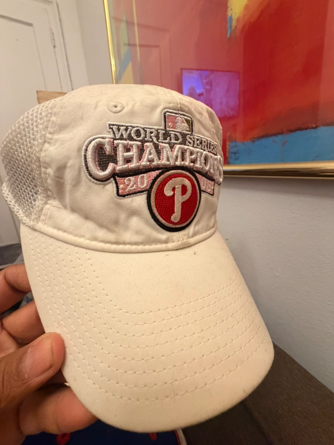 Philadelphia Phillies World Series Champions 2008 Baseball Cap - photo 2