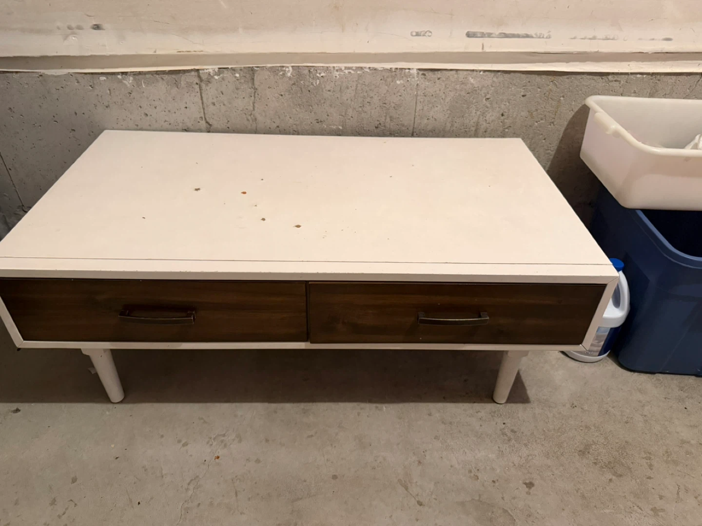 Coffee Table with Two Drawers - photo 3