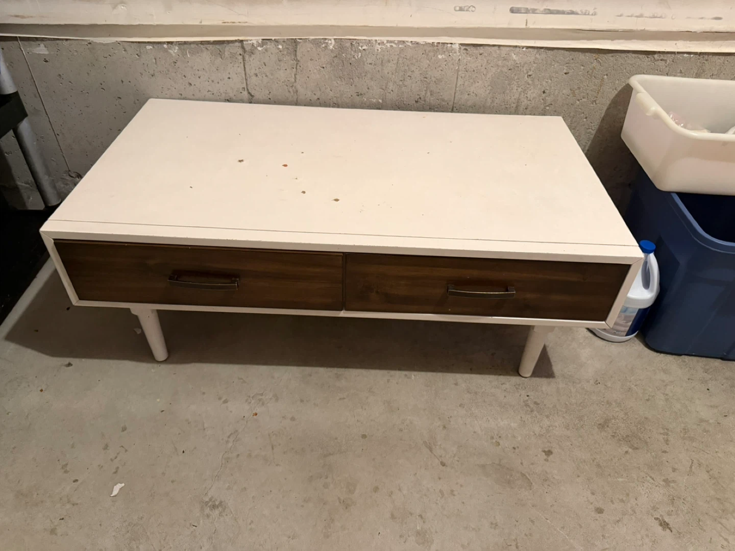 Coffee Table with Two Drawers