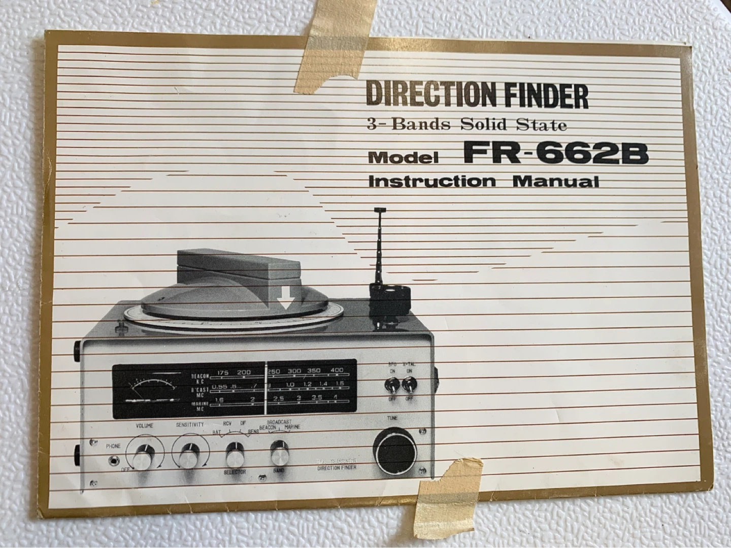Coastal Navigator FR-662B Direction Finder - photo 2