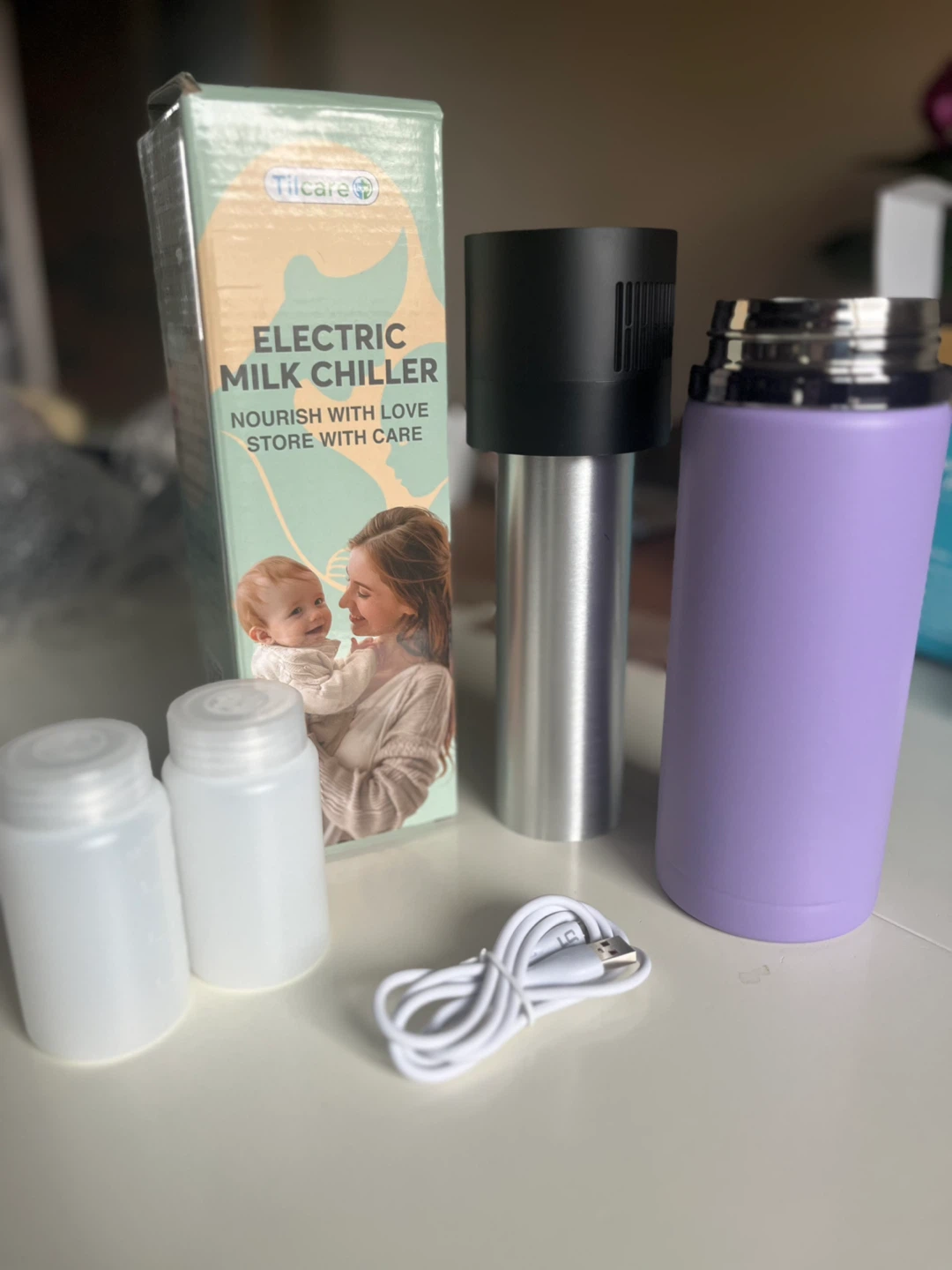 Tilcare Electric Milk Chiller (purple)