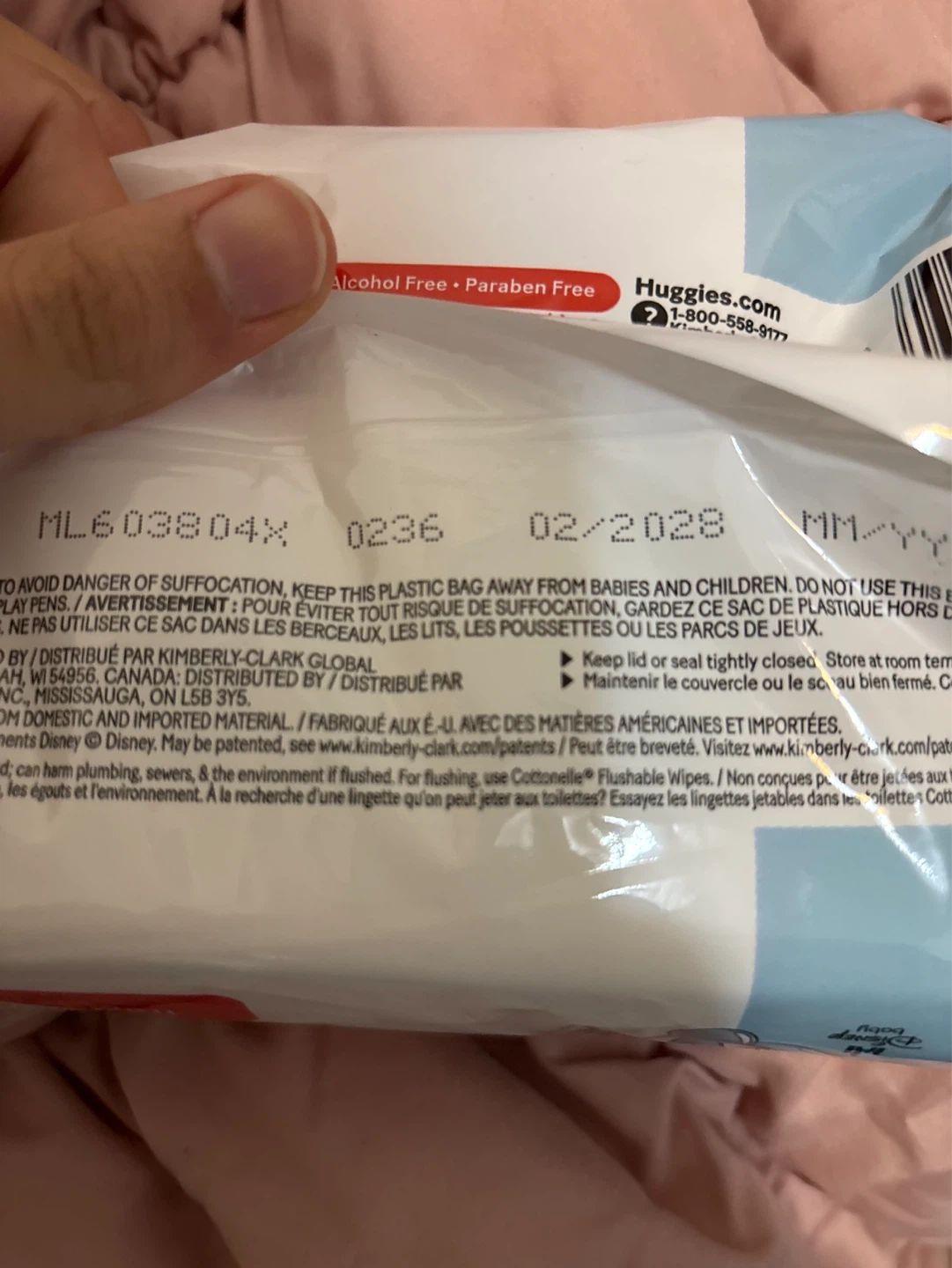Huggies Simply Clean Fragrance-Free Baby Wipes (64 ct) - photo 3