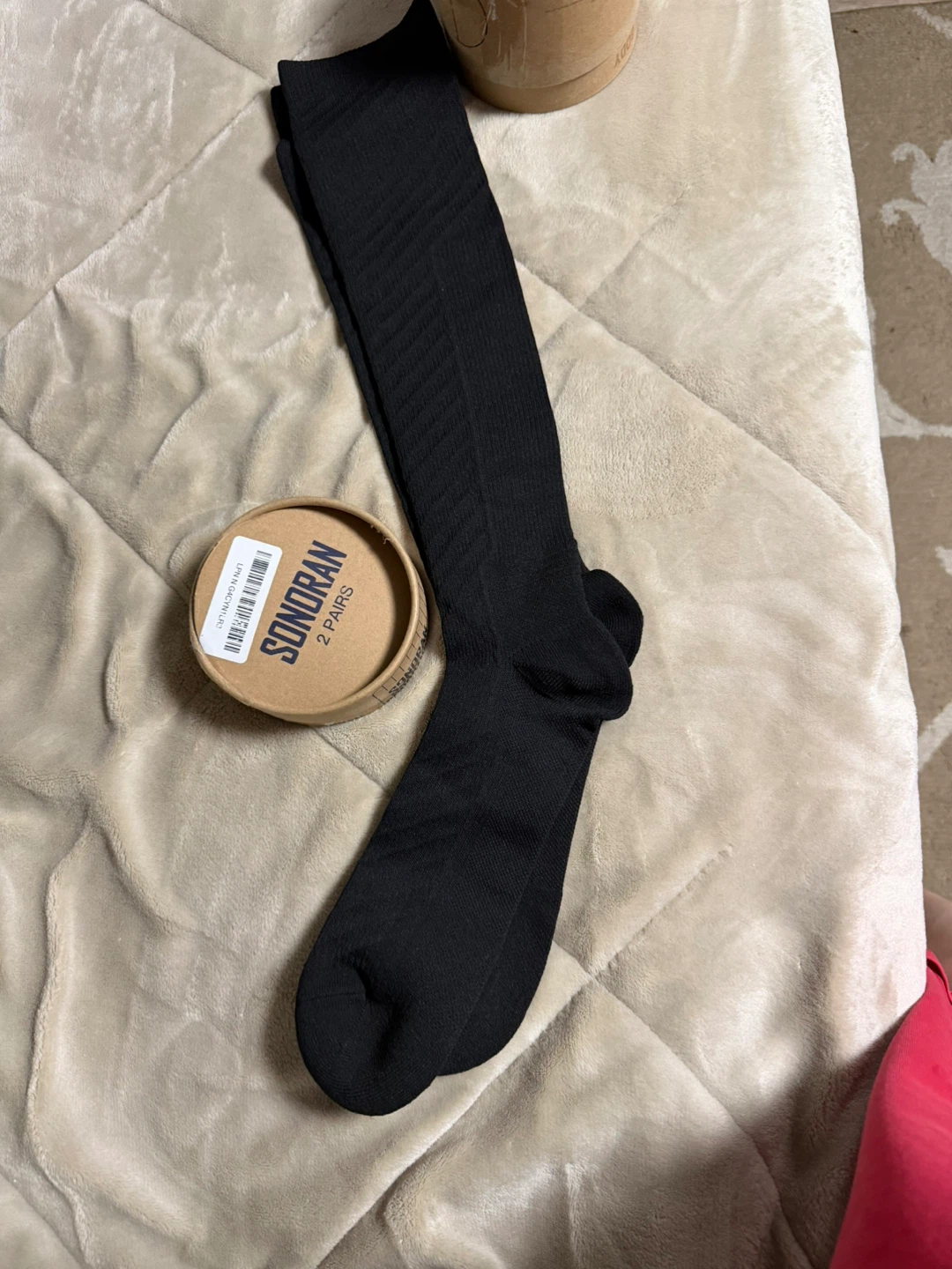Sonoran Athletic XXL Black Compression Socks - 2 Pairs - photo 2