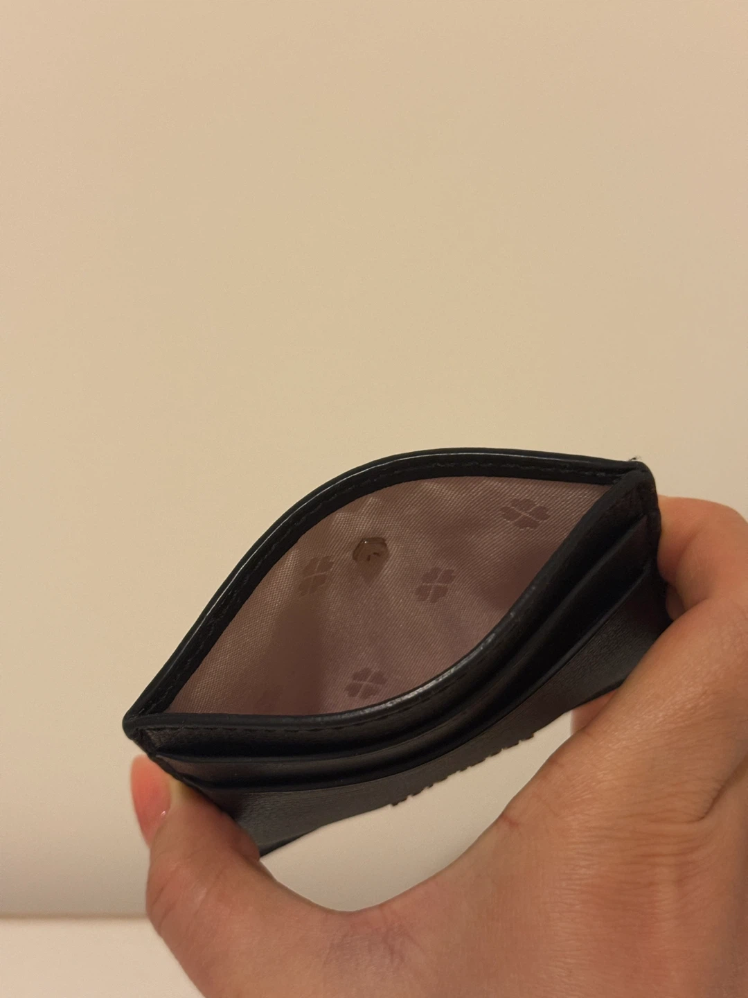 Kate Spade Sylvia Card Holder - Black Leather - photo 3