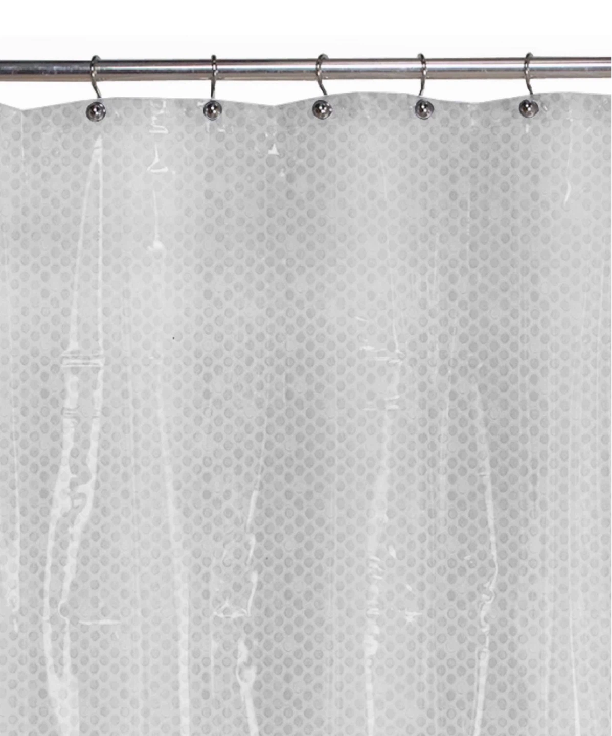 Mainstays PEVA Shower Curtain - 70 in. x 72 in. - photo 3