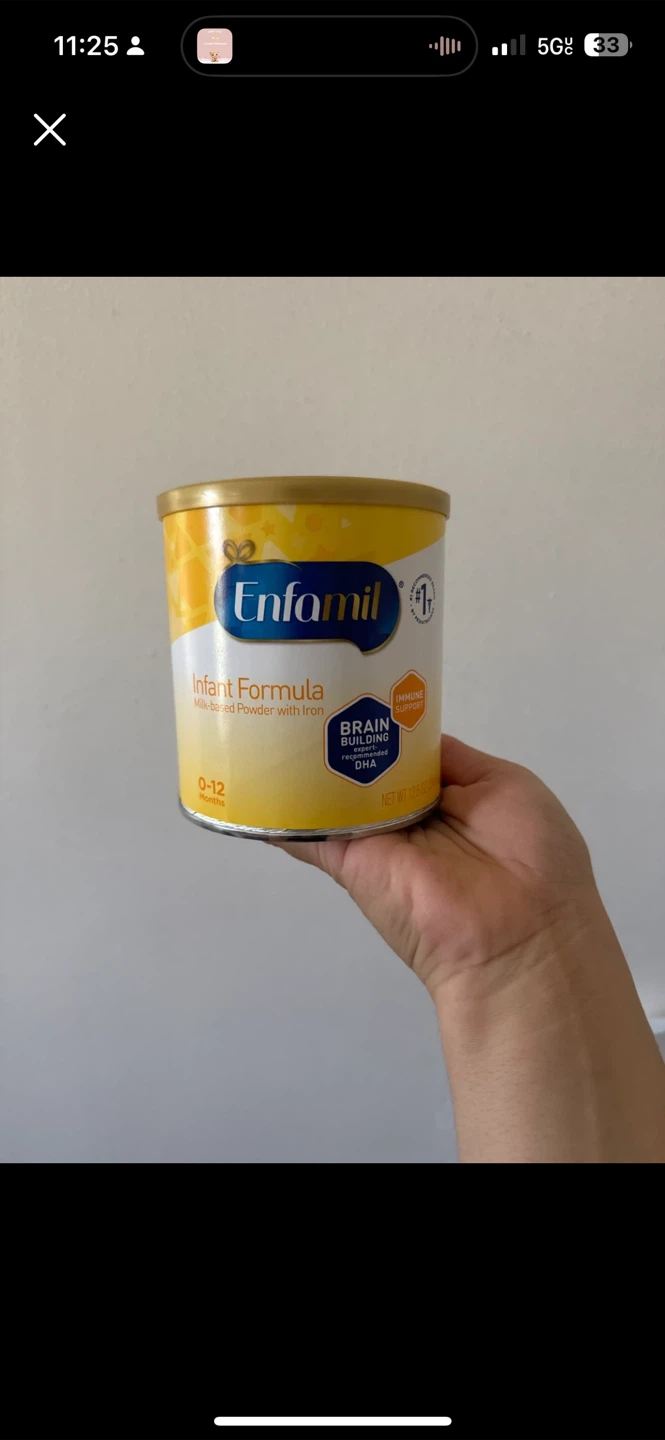 Enfamil Infant Formula Milk-based Powder with Iron 0-12 Months