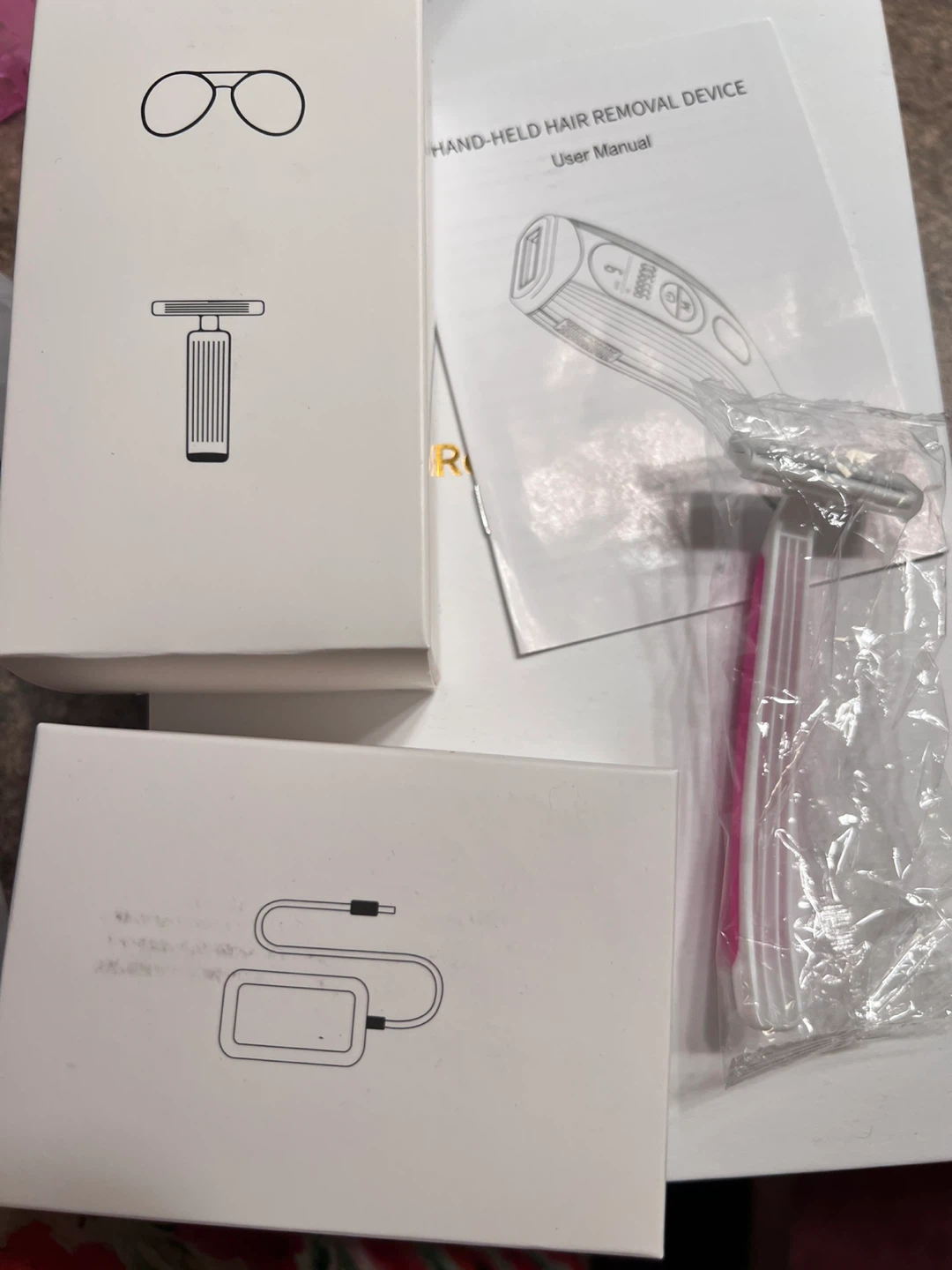 Hand-Held Hair Removal Device - photo 2