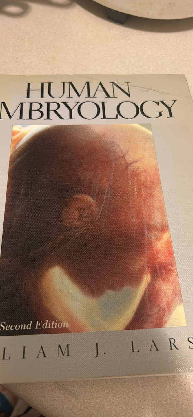 Human Embryology by William J. Larsen Second Edition Textbook