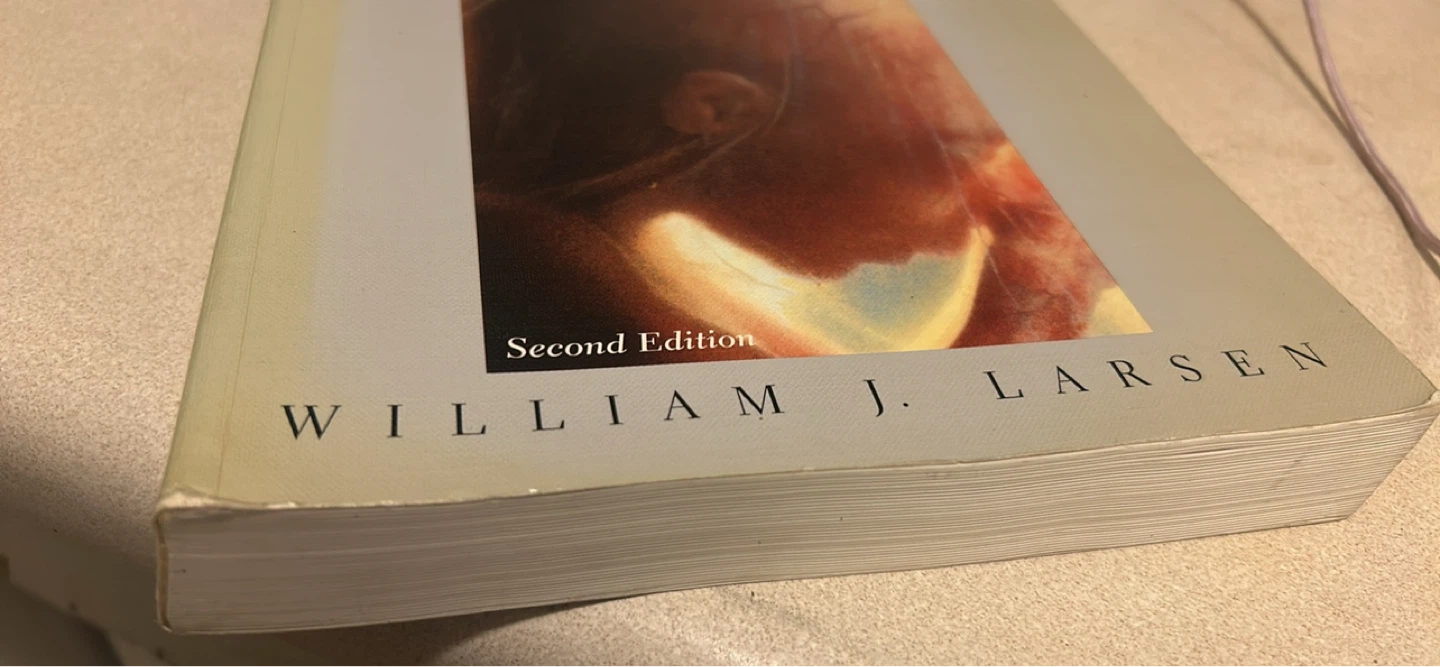 Human Embryology by William J. Larsen Second Edition Textbook - photo 2