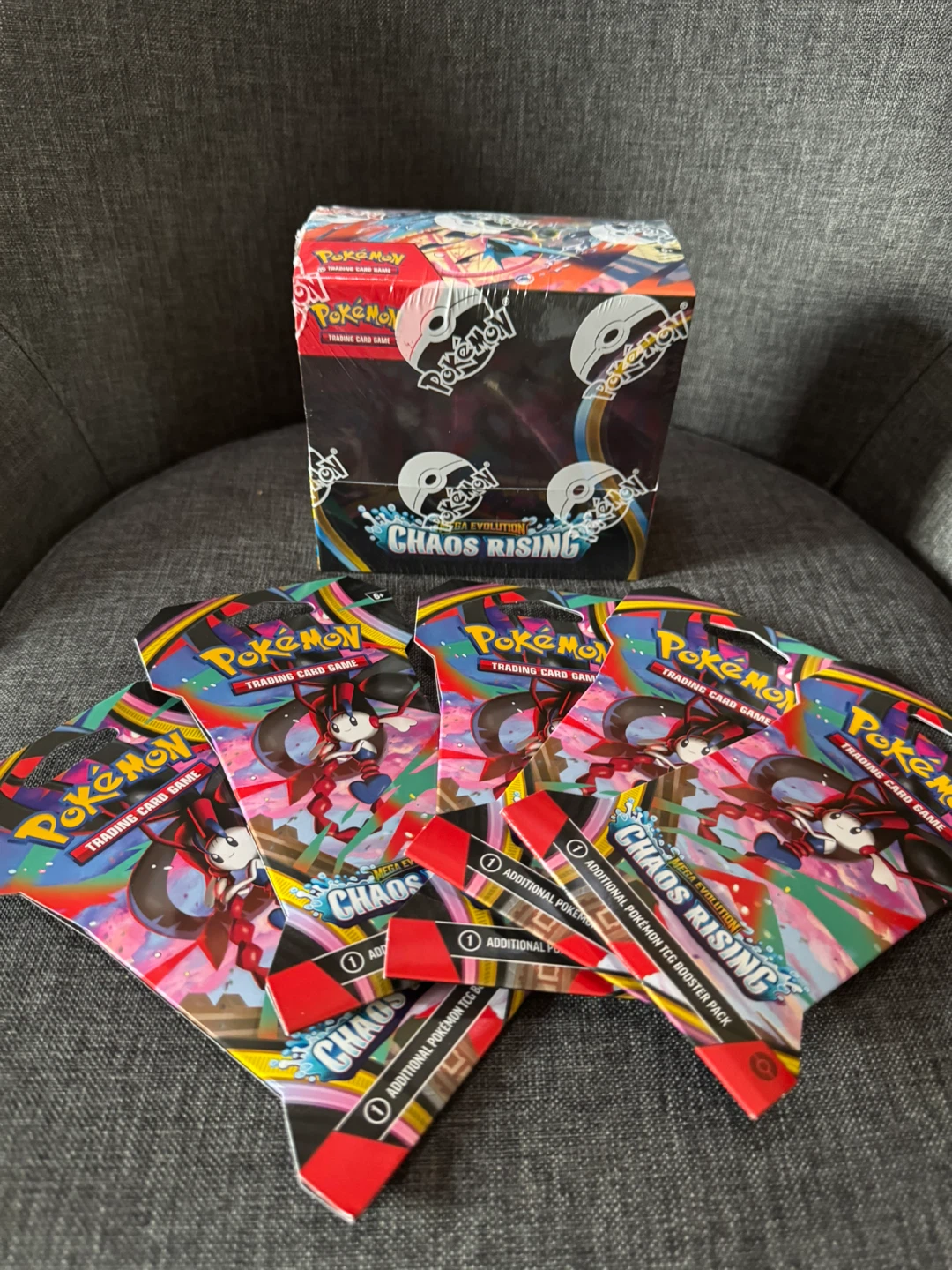 Pokemon TCG Chaos Rising Booster Packs