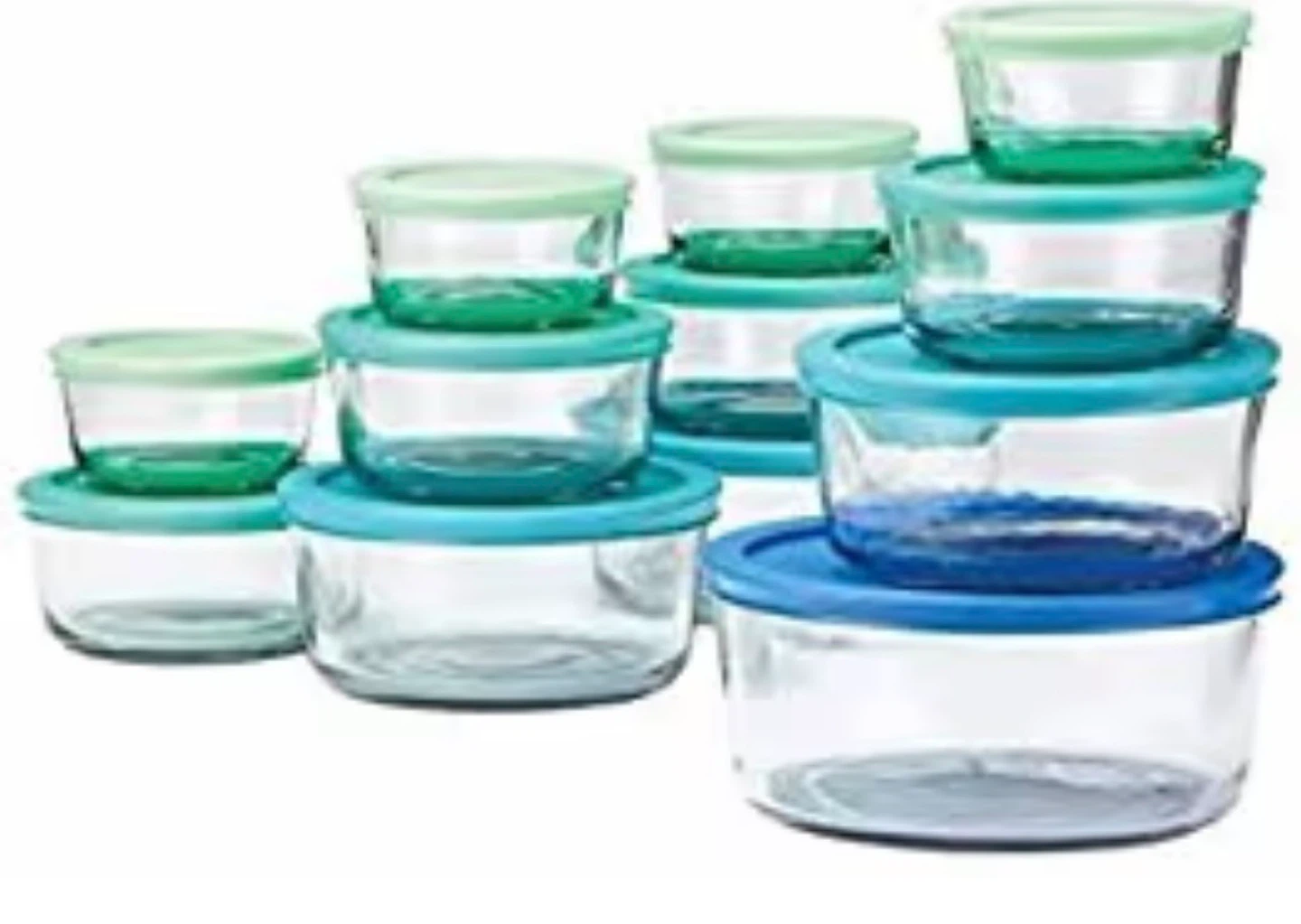 Glass Food Storage Containers with Lids