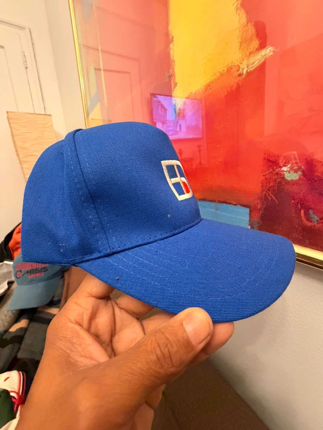 Blue Baseball Cap with Logo - photo 3