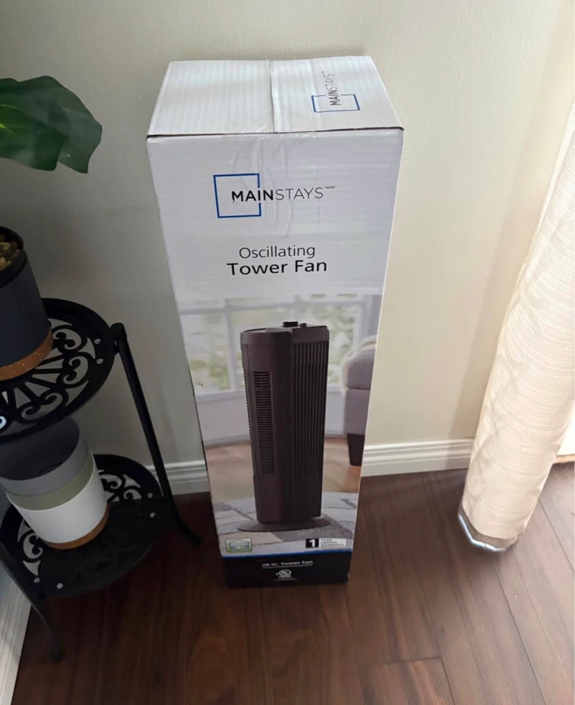 Mainstays Oscillating Tower Fan