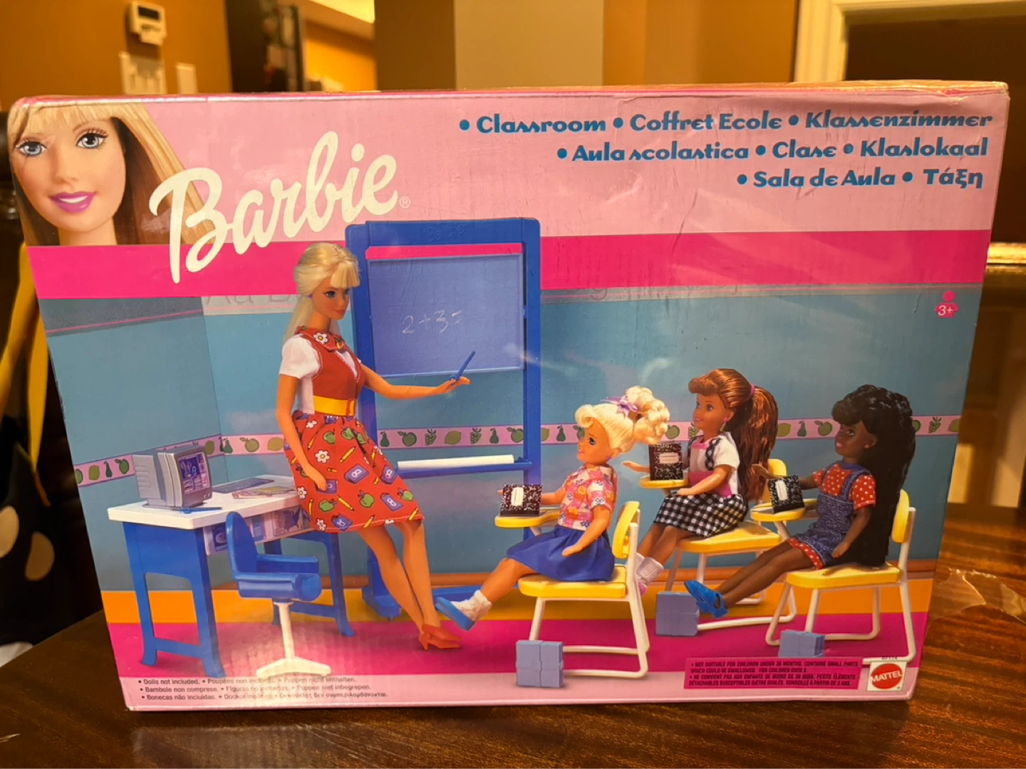 Vintage Barbie Bath Works Playset & Classroom Playset