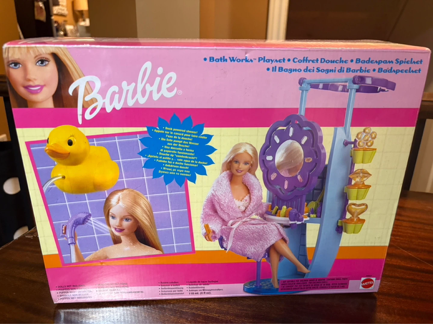 Vintage Barbie Bath Works Playset & Classroom Playset - photo 2