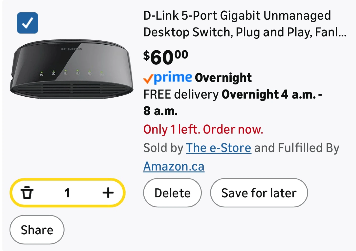 D-Link 1000 Gbs internet switch - photo 4