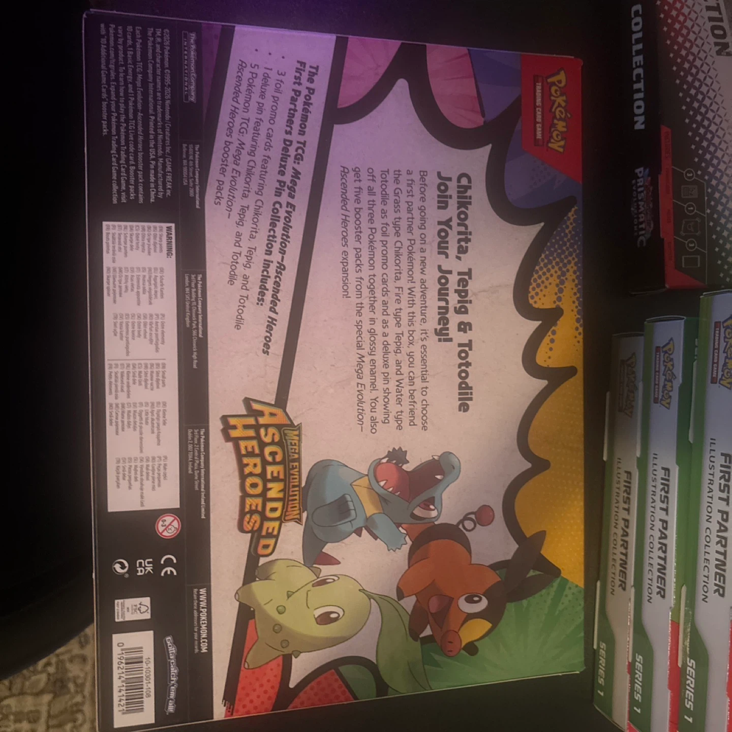 Pokemon TCG Mega Evolution Ascended Heroes Deluxe Pin Collection - photo 2