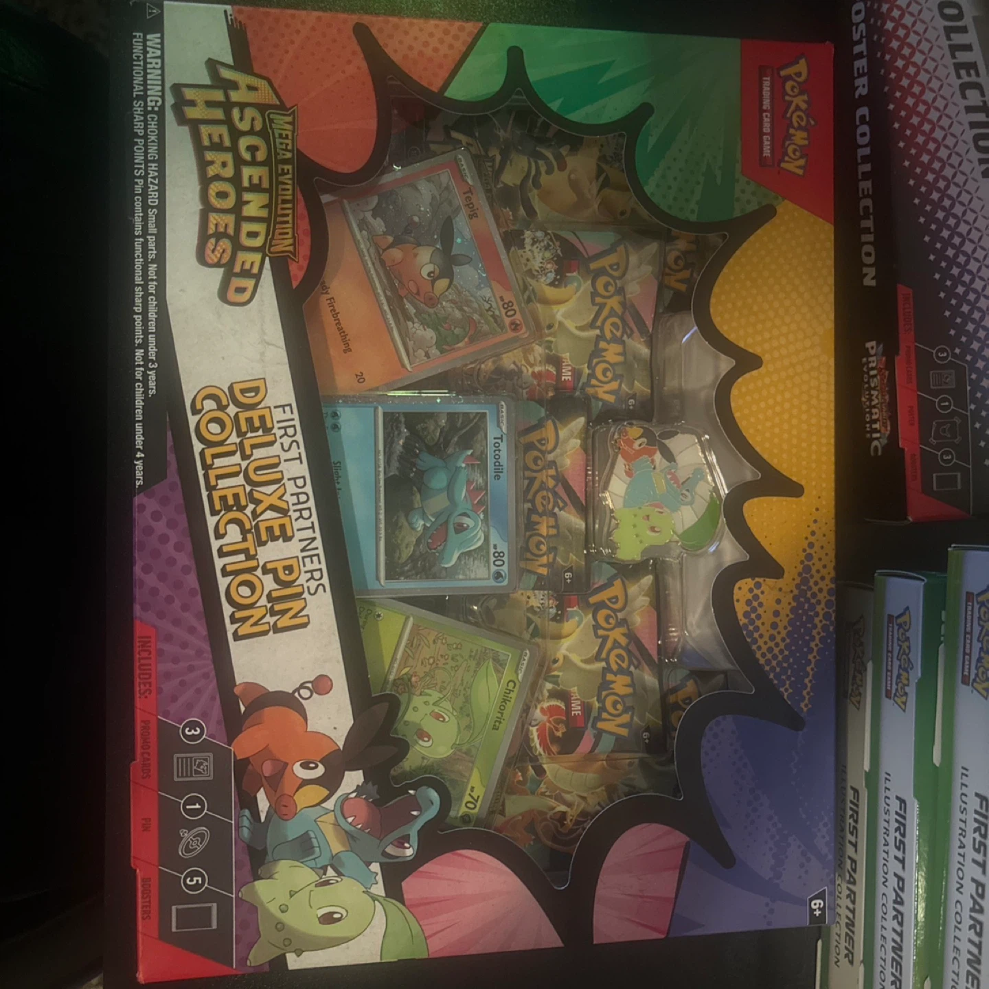 Pokemon TCG Mega Evolution Ascended Heroes Deluxe Pin Collection