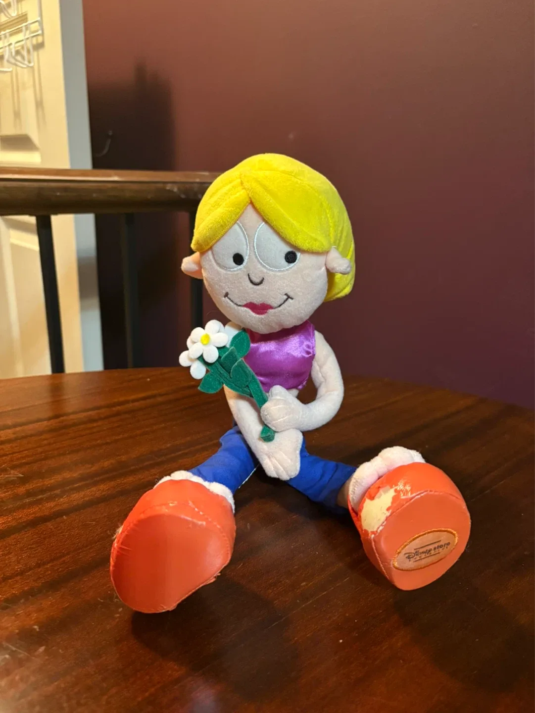 Vintage Disney Store Lizzie McGuire Plush Doll 14"