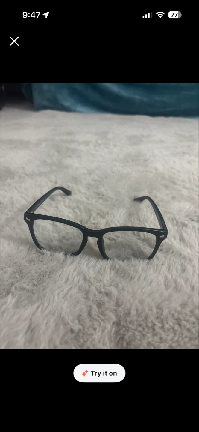 Black Wayfarer Style Eyeglasses Frames
