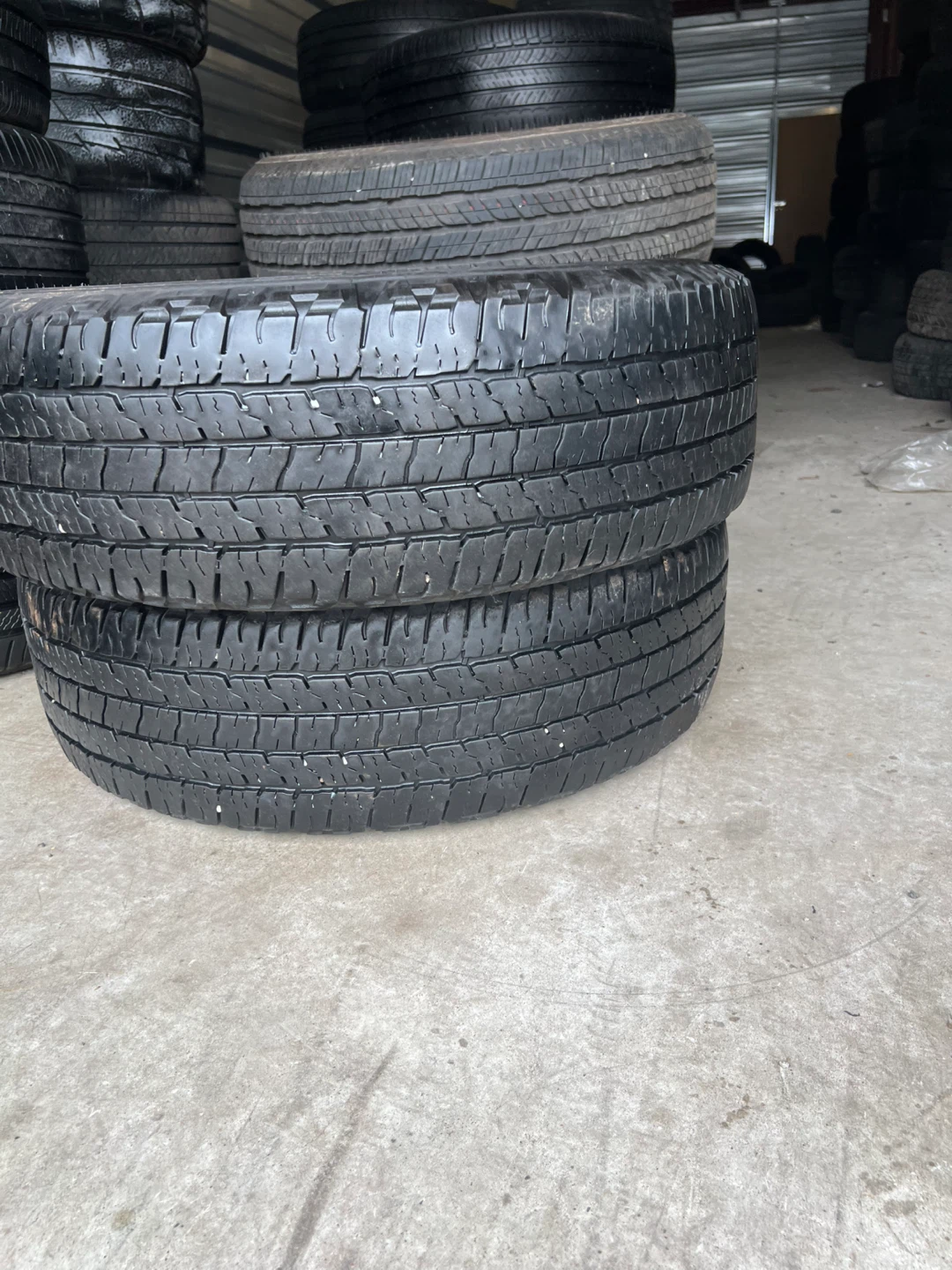 Lt 245 75 16 two tires Goodyear