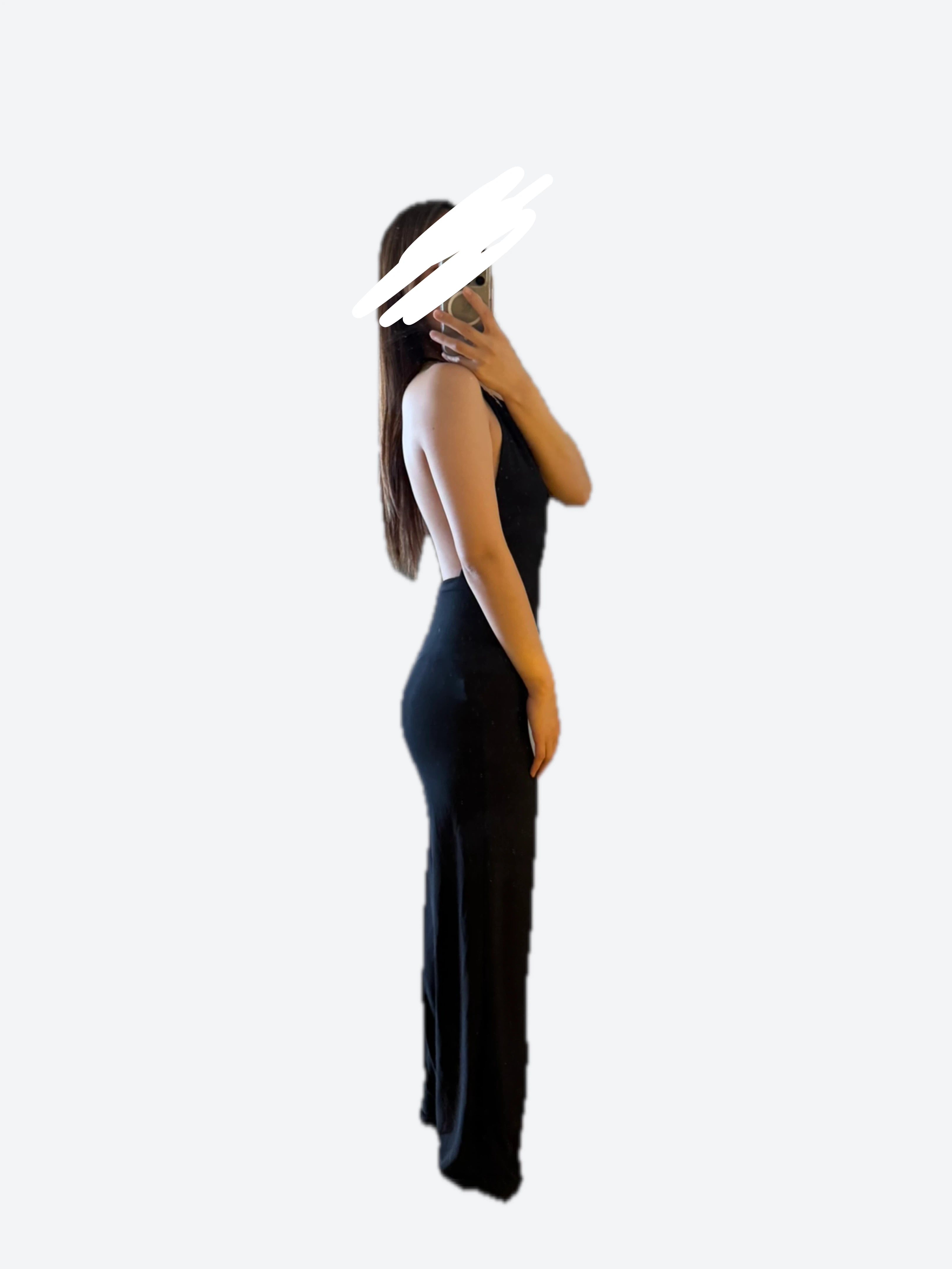 Black Halter Neck Wide Leg Jumpsuit - photo 2